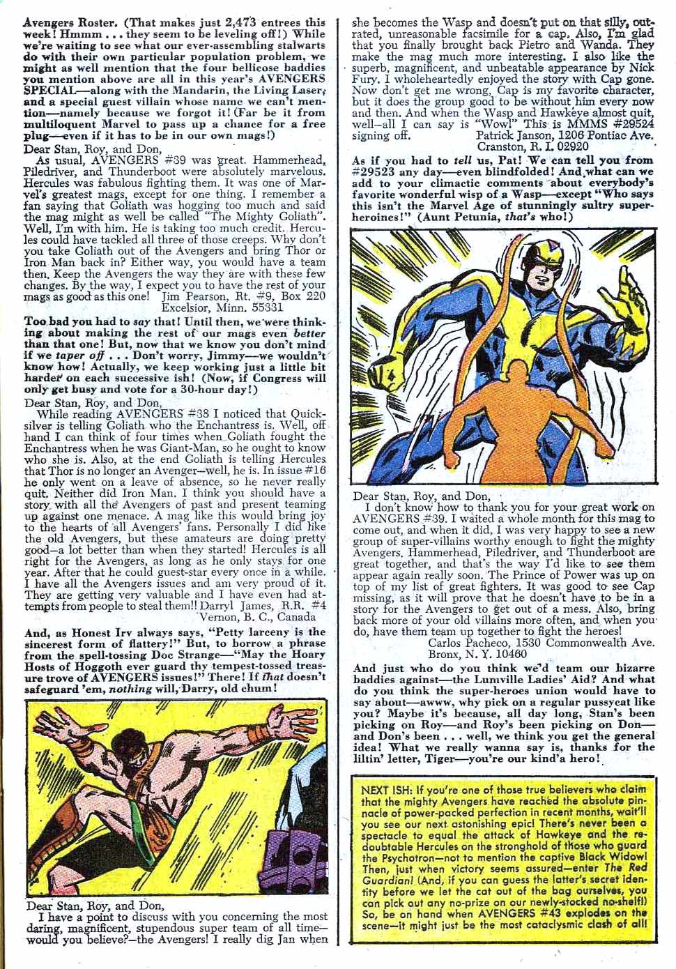 Read online The Avengers (1963) comic -  Issue #42 - 33