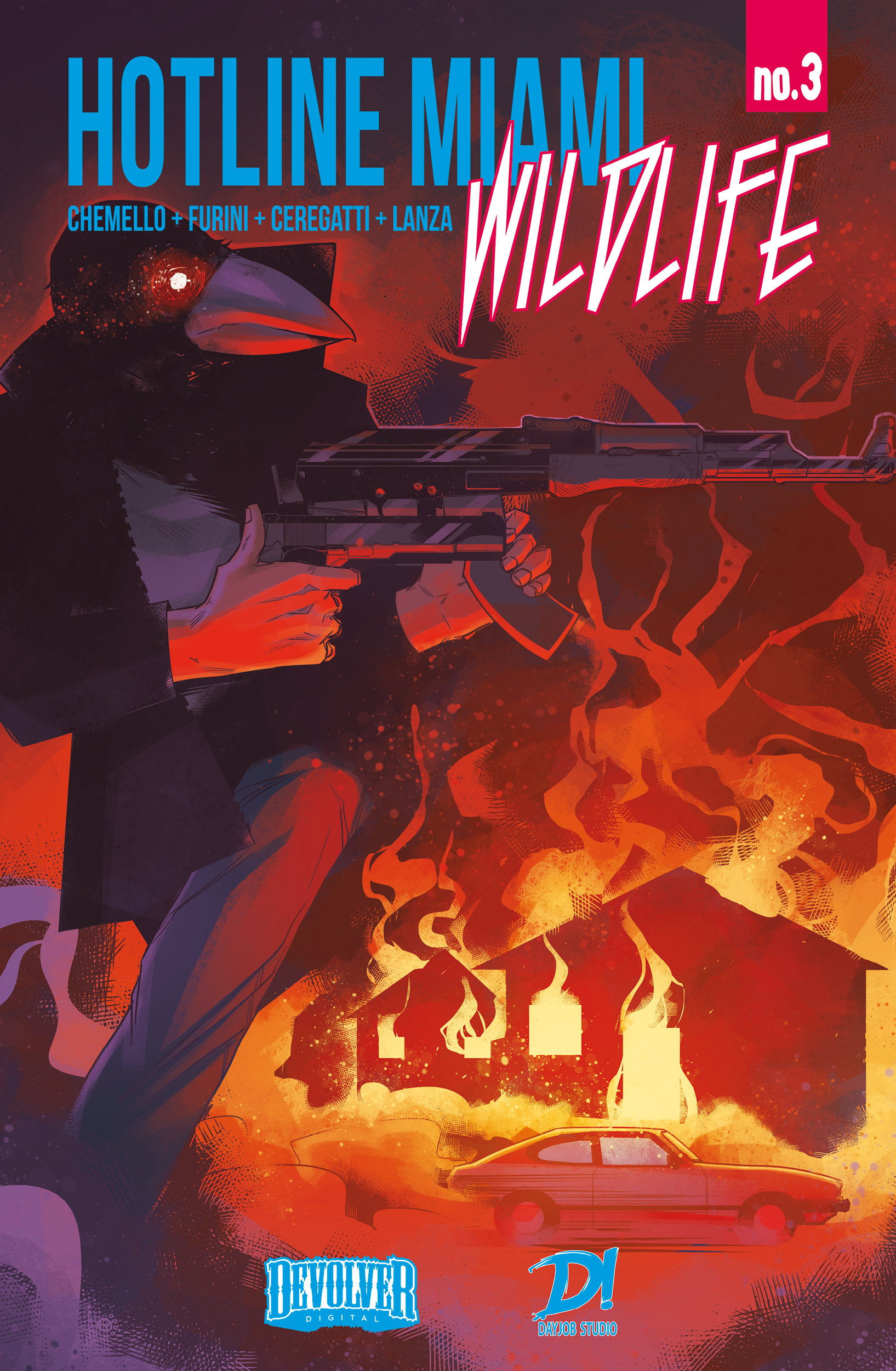 Read online Hotline Miami Wildlife comic -  Issue #3 - 1