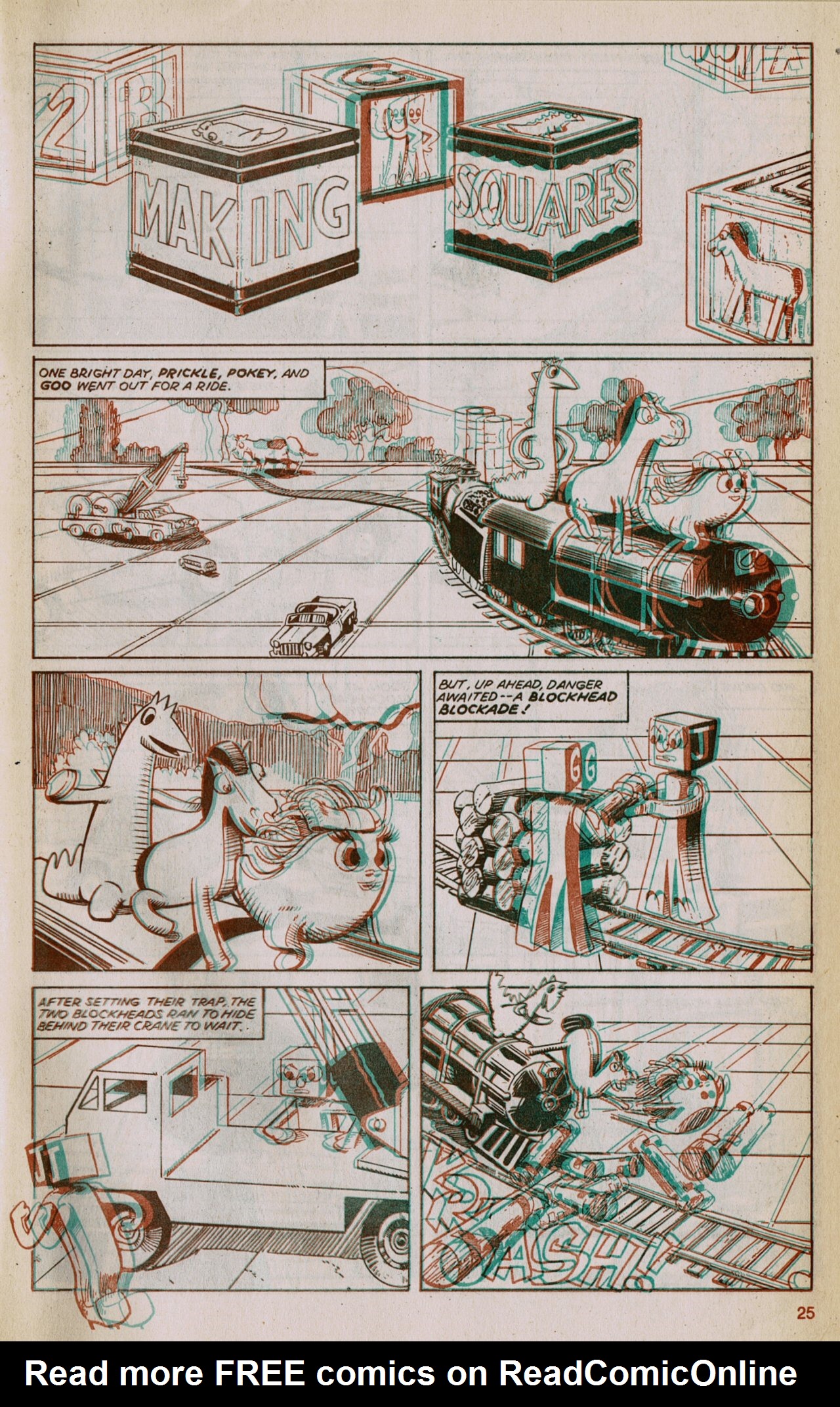 Read online Gumby 3-D comic -  Issue #1 - 27