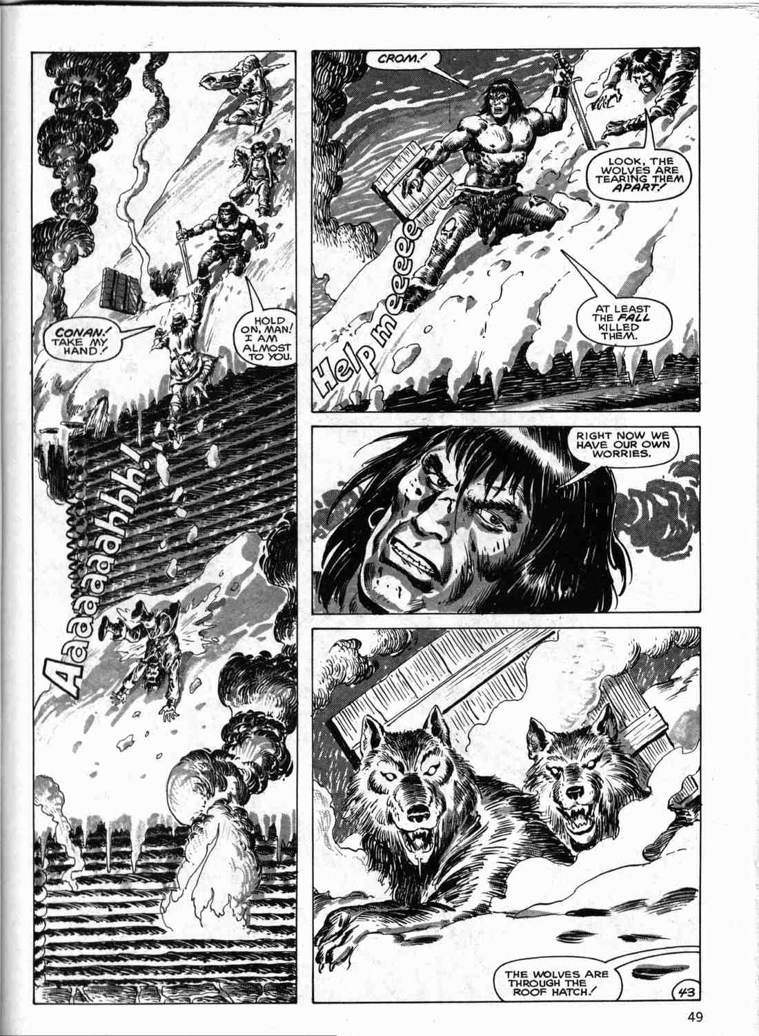 Read online The Savage Sword Of Conan comic -  Issue #133 - 48