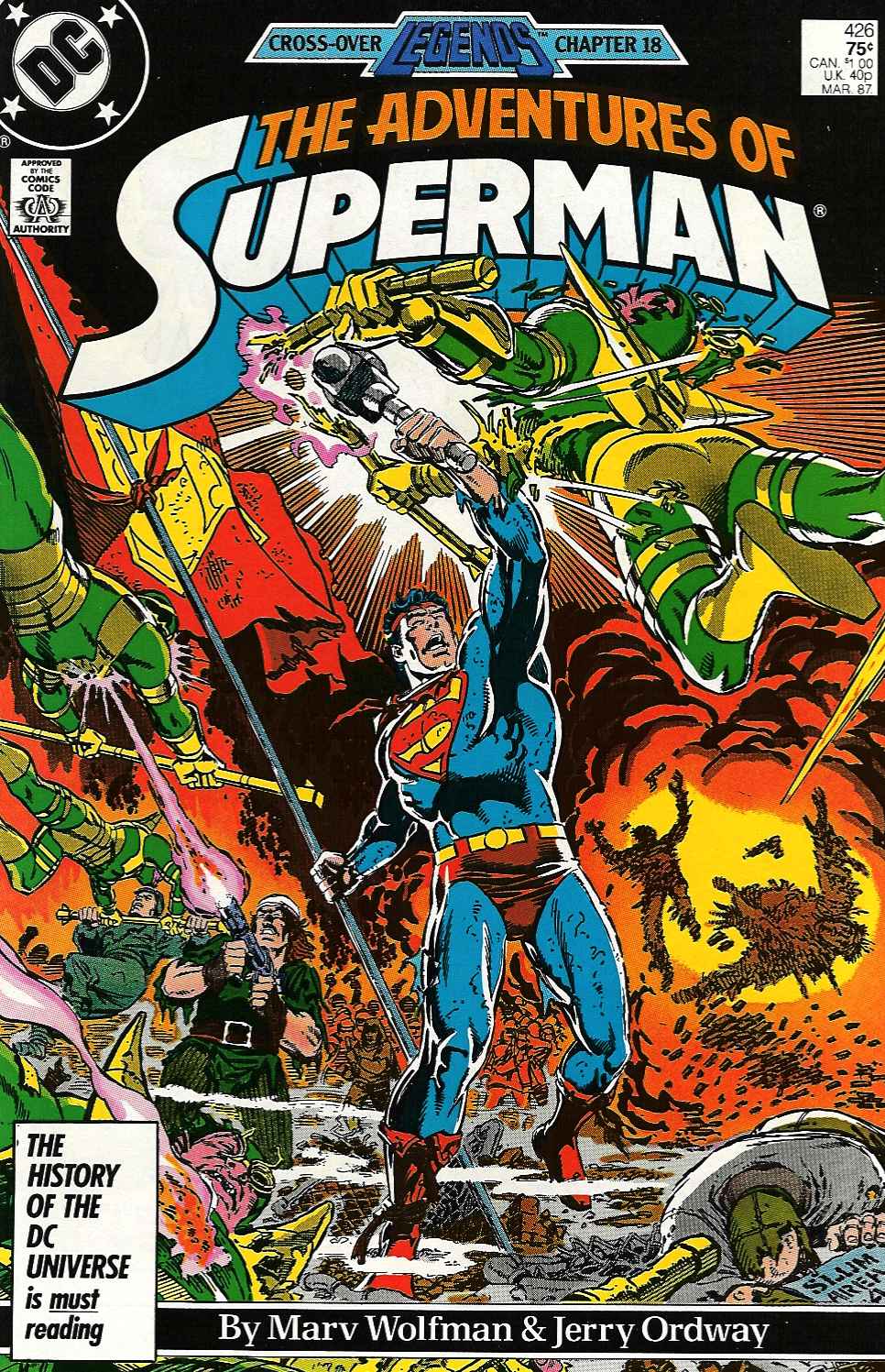 Read online Adventures of Superman (1987) comic -  Issue #426 - 1