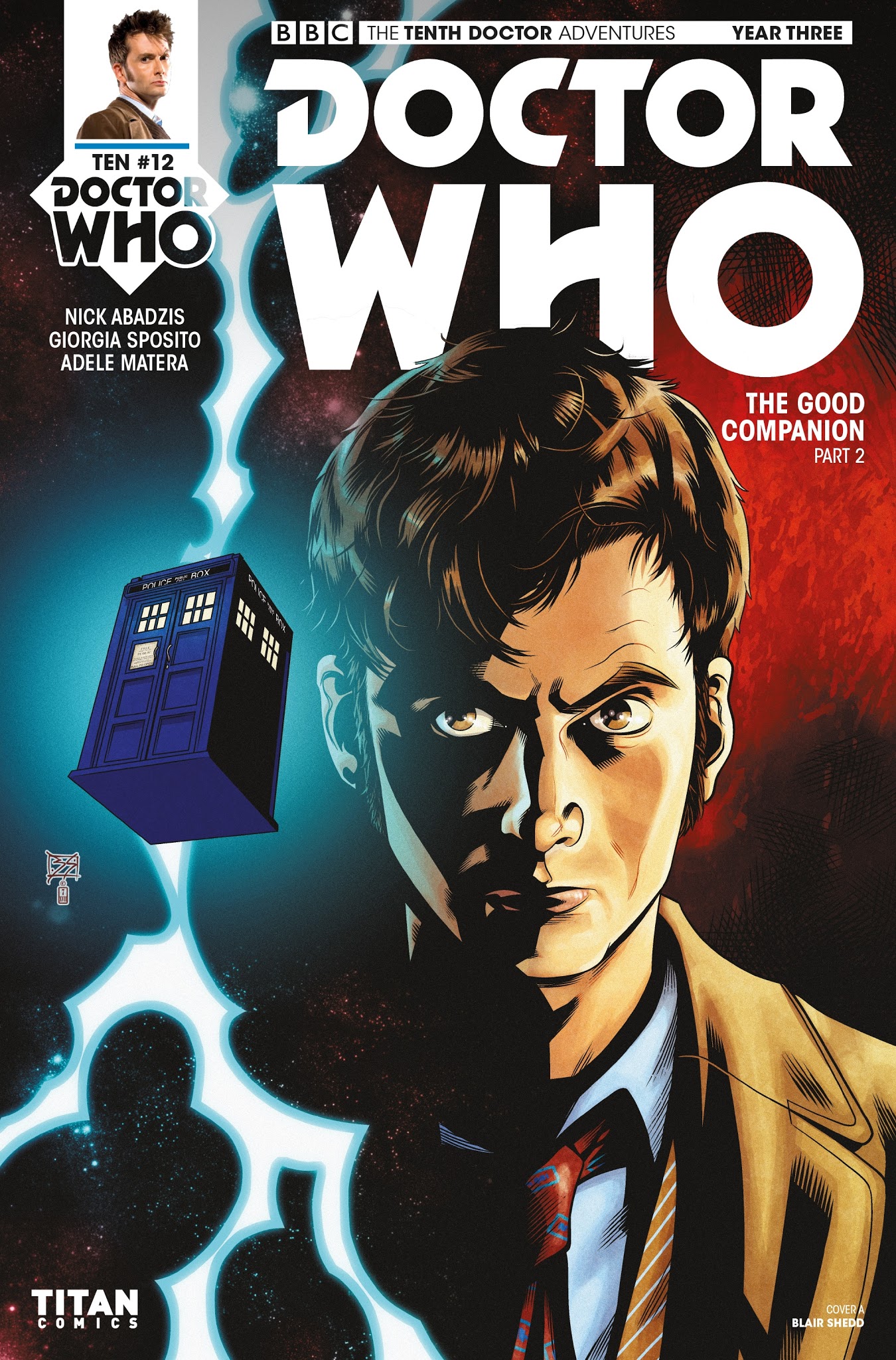 Read online Doctor Who: The Tenth Doctor Year Three comic -  Issue #12 - 1