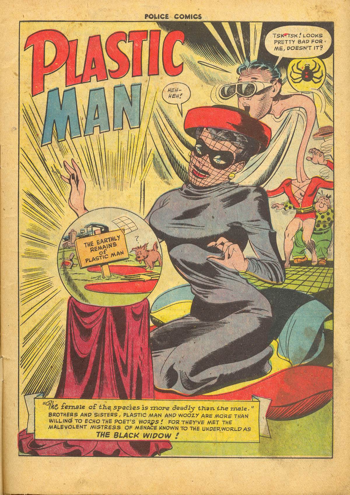 Read online Police Comics comic -  Issue #96 - 3