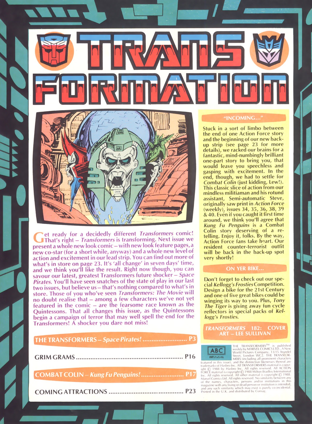 Read online The Transformers (UK) comic -  Issue #182 - 2