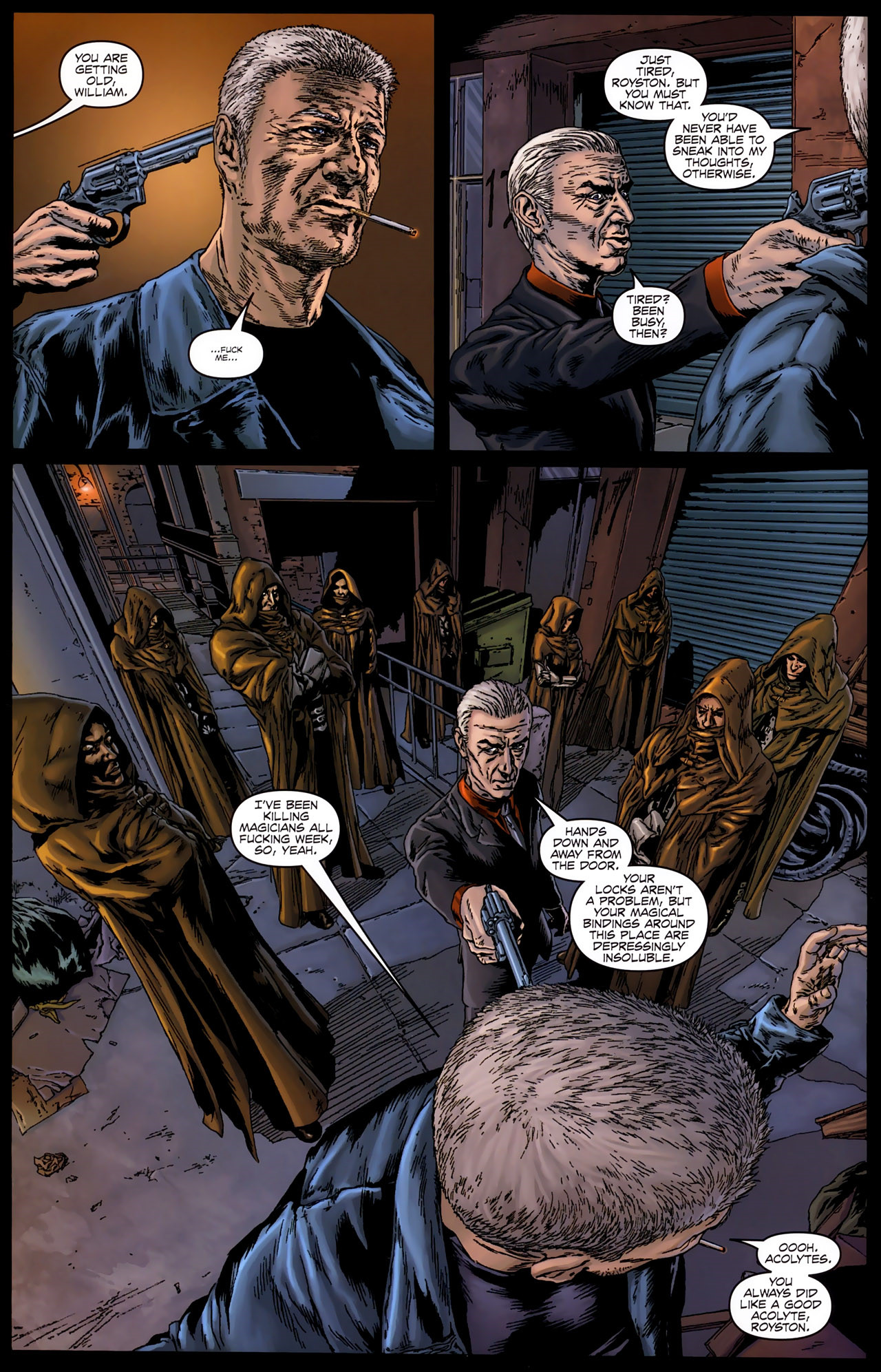 Read online Gravel comic -  Issue #4 - 7