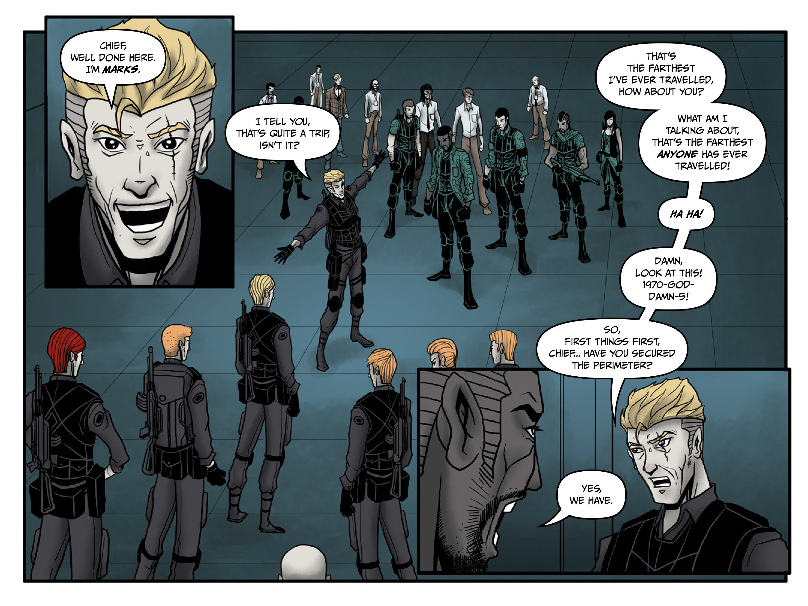 Read online CHARGE comic -  Issue #3 - 11