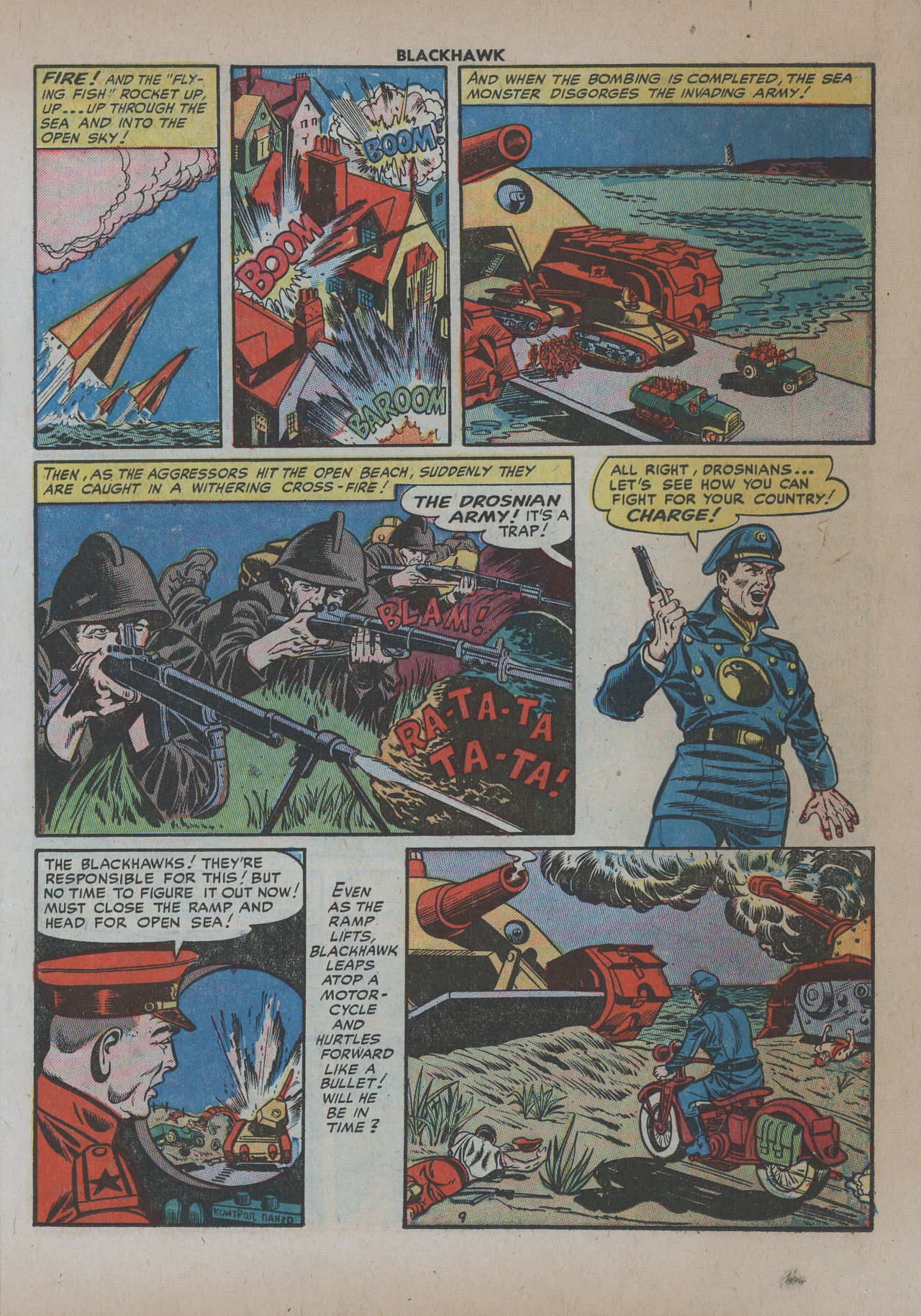 Read online Blackhawk (1957) comic -  Issue #59 - 11