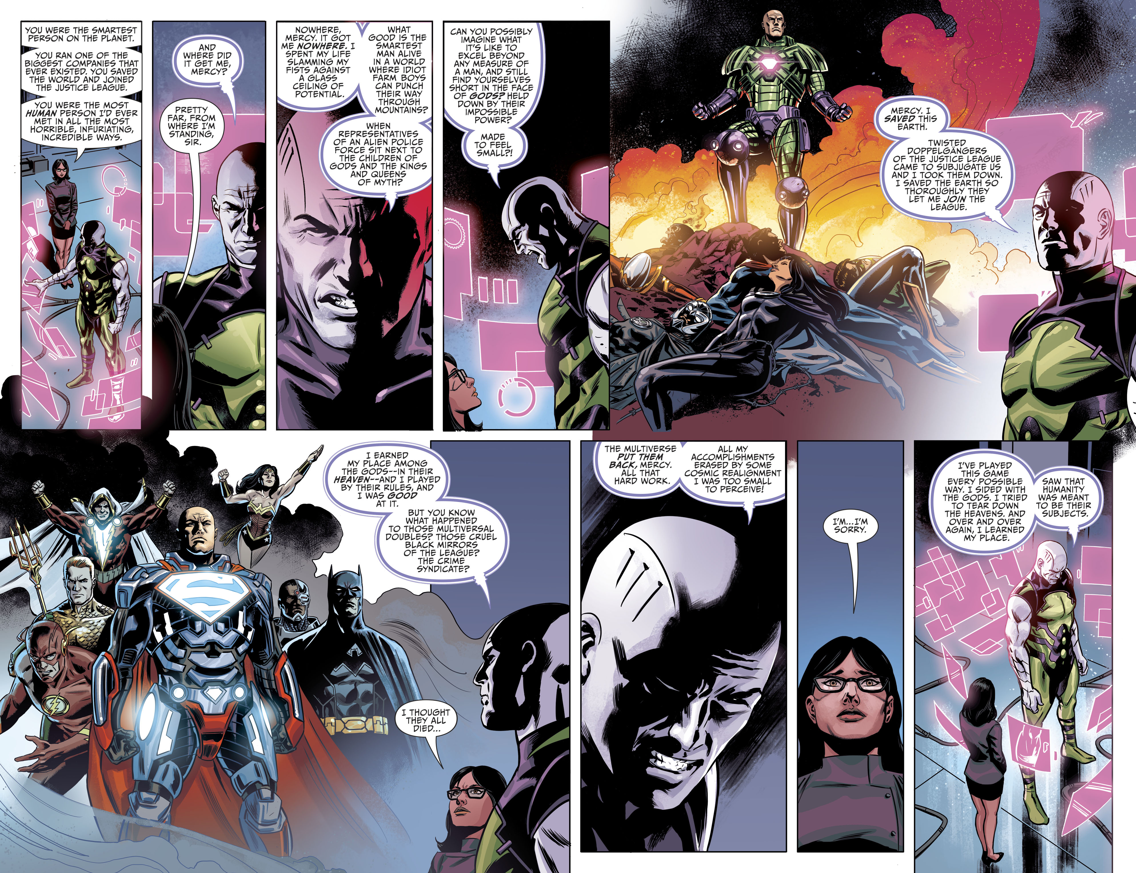 Read online Justice League: Hell Arisen comic -  Issue #4 - 4