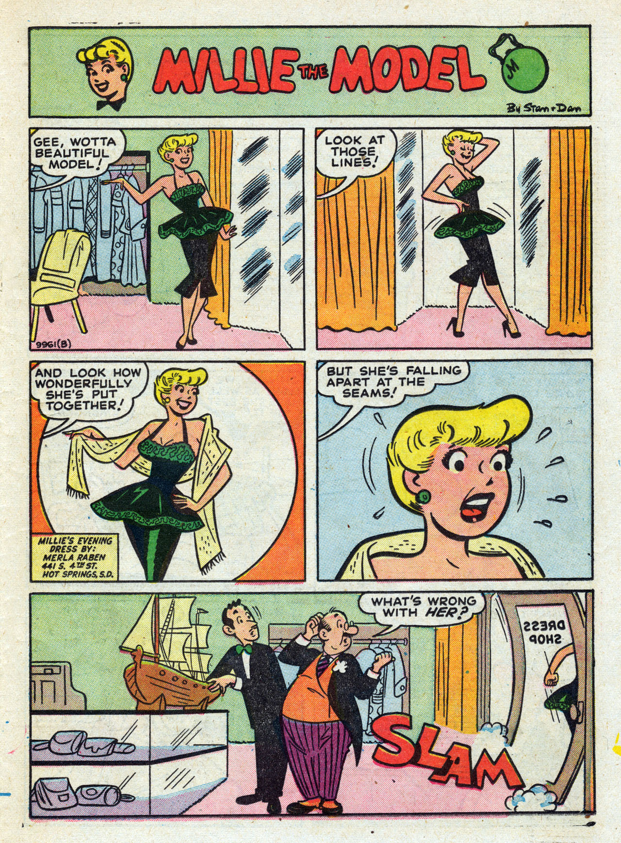 Read online Millie the Model comic -  Issue #35 - 19
