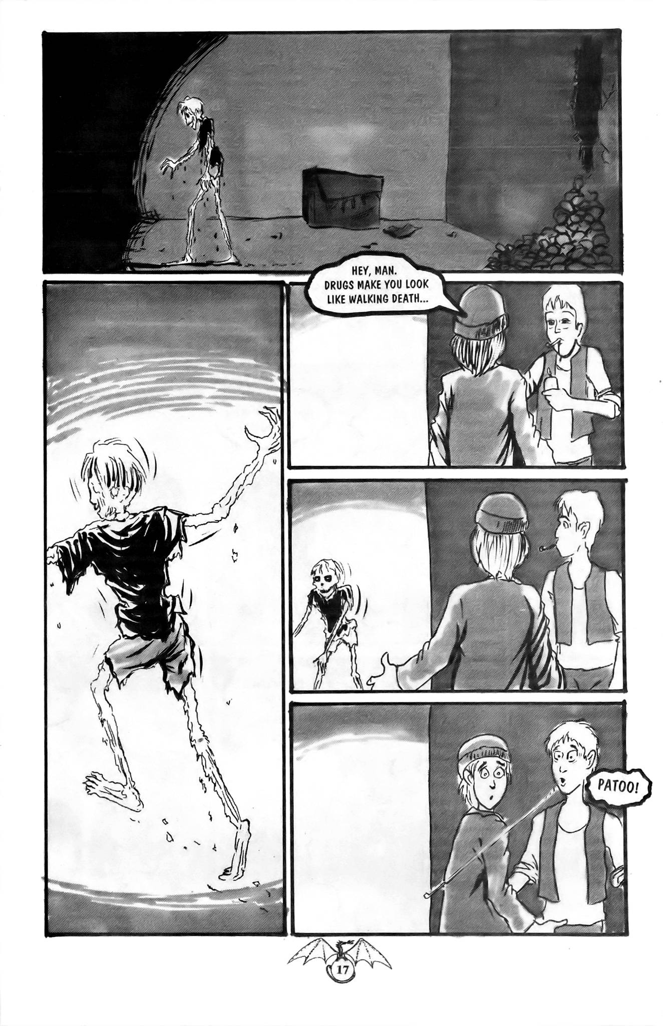 Read online Dragons in the Moon comic -  Issue #3 - 19