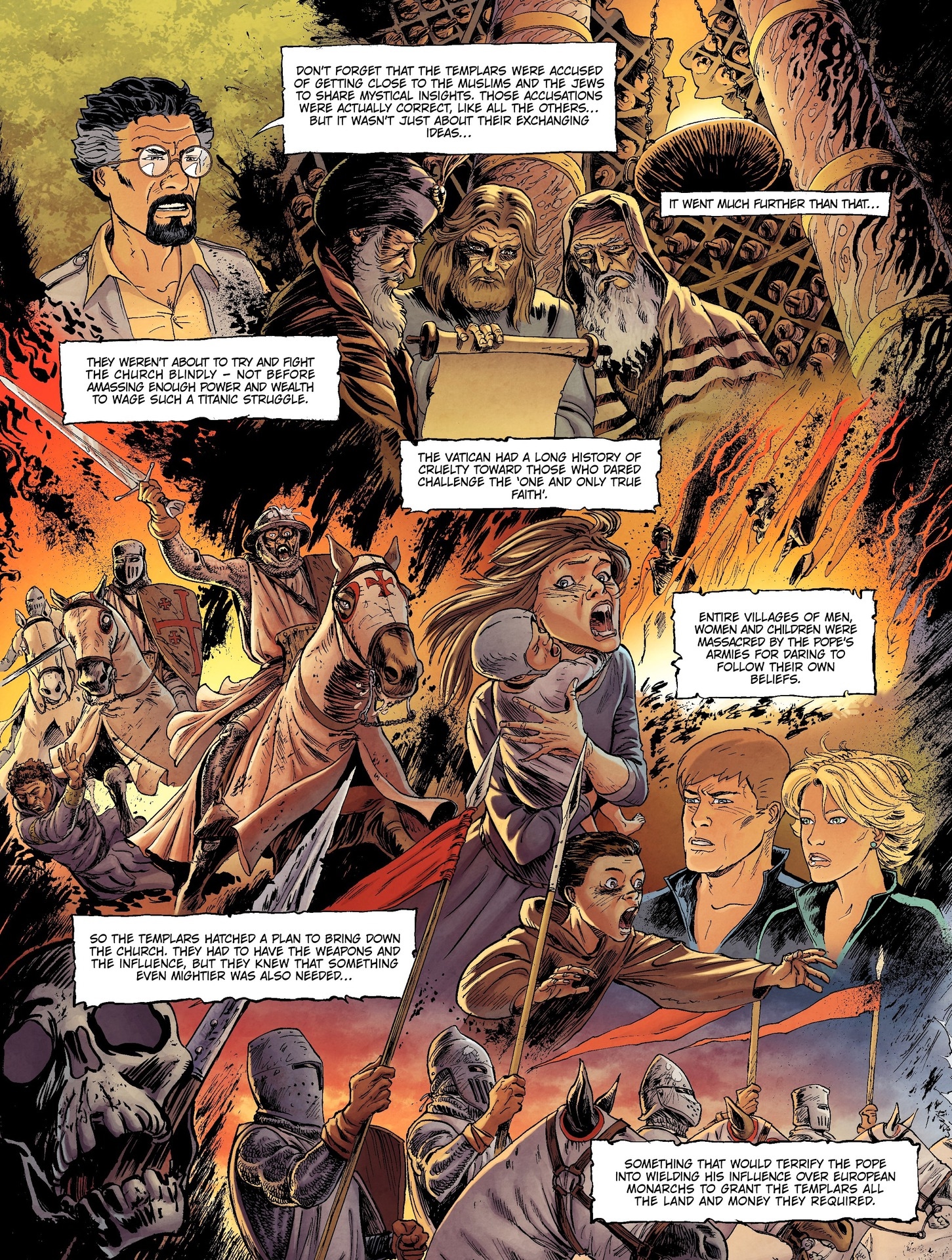 Read online The Last Templar comic -  Issue #3 - 40