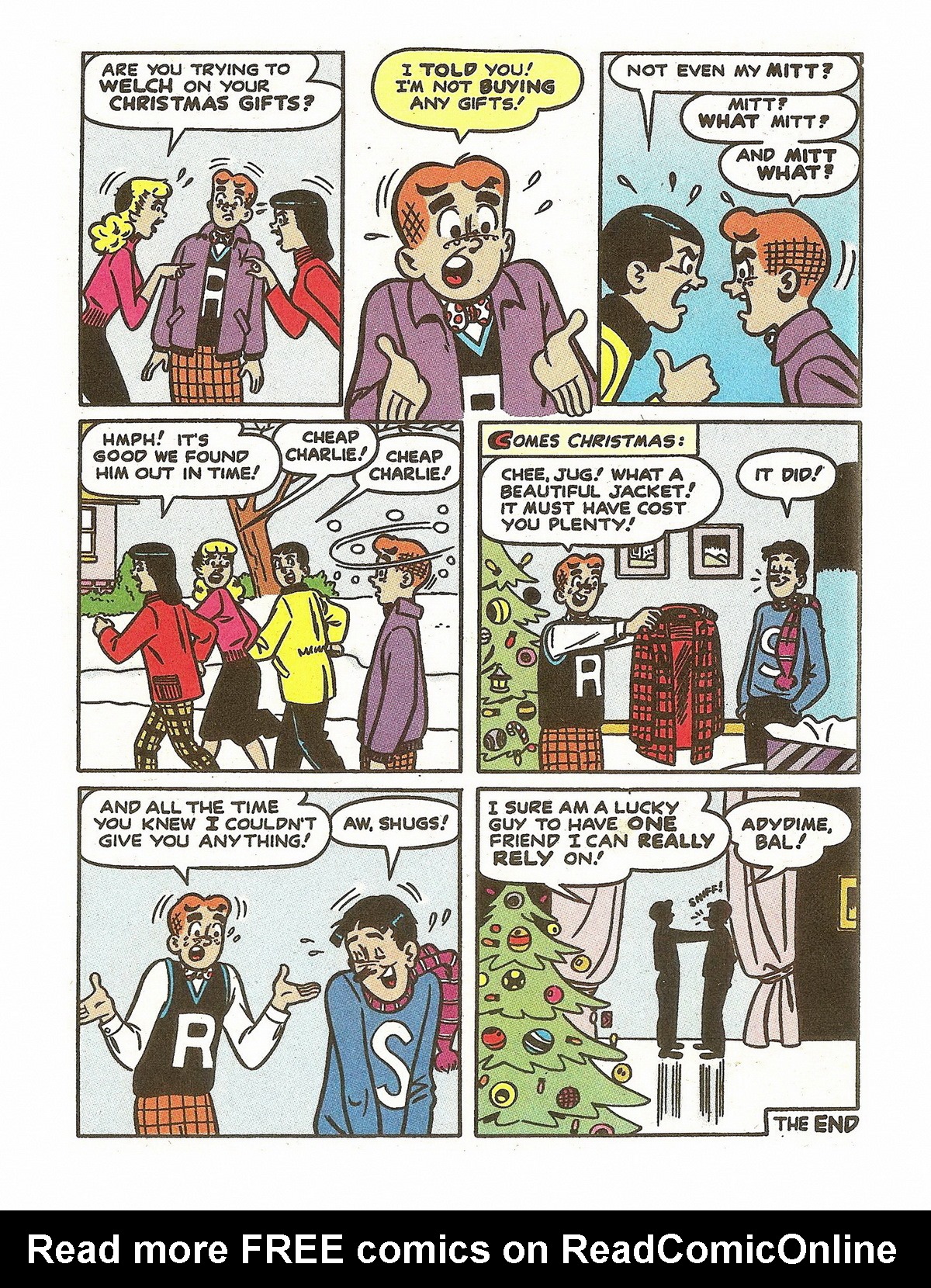 Read online Jughead's Double Digest Magazine comic -  Issue #73 - 159