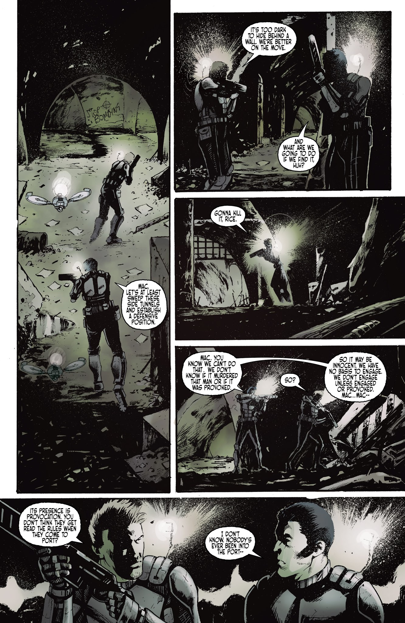 Read online Port of Earth comic -  Issue #2 - 12