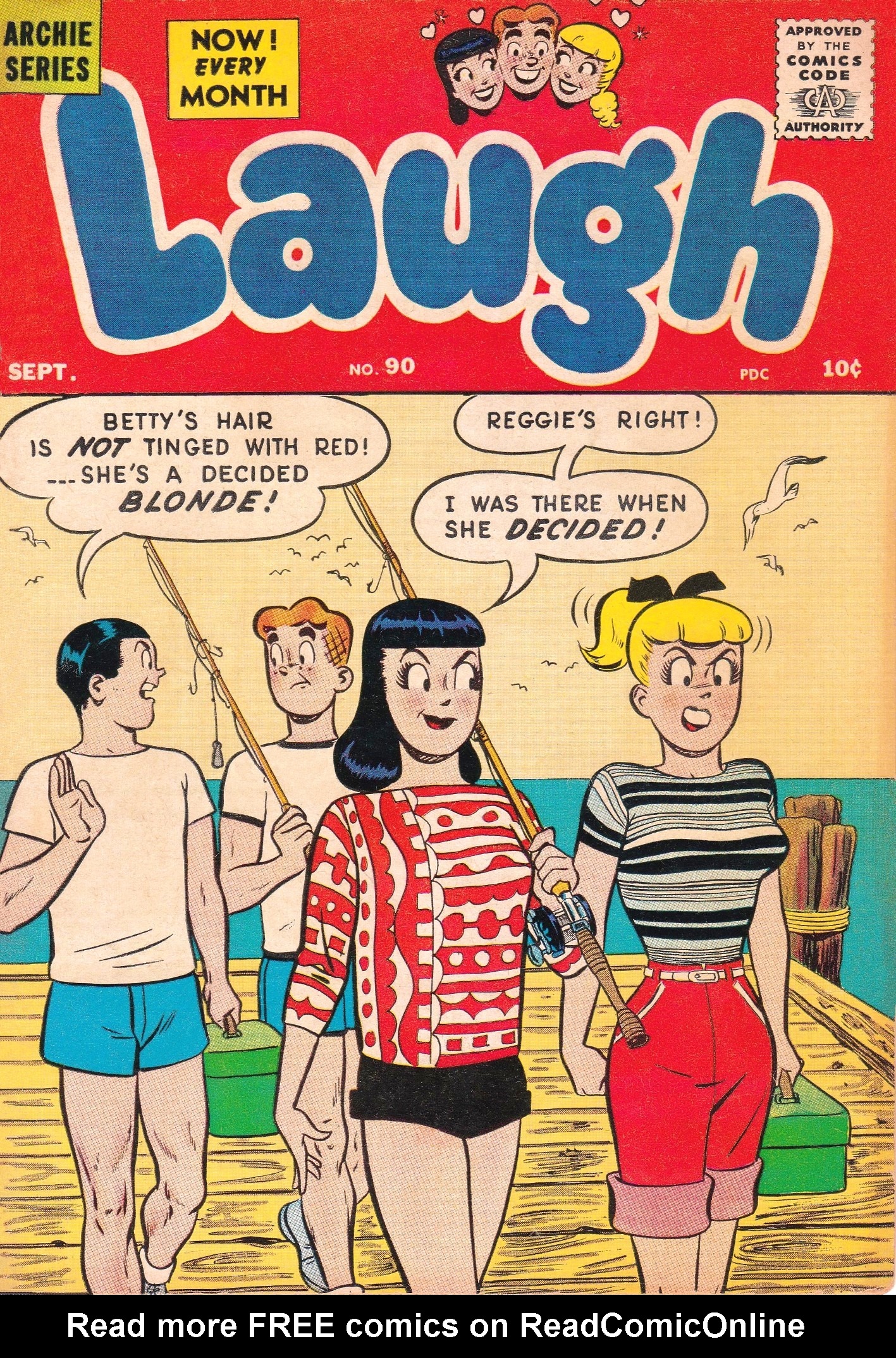 Read online Laugh (Comics) comic -  Issue #90 - 1