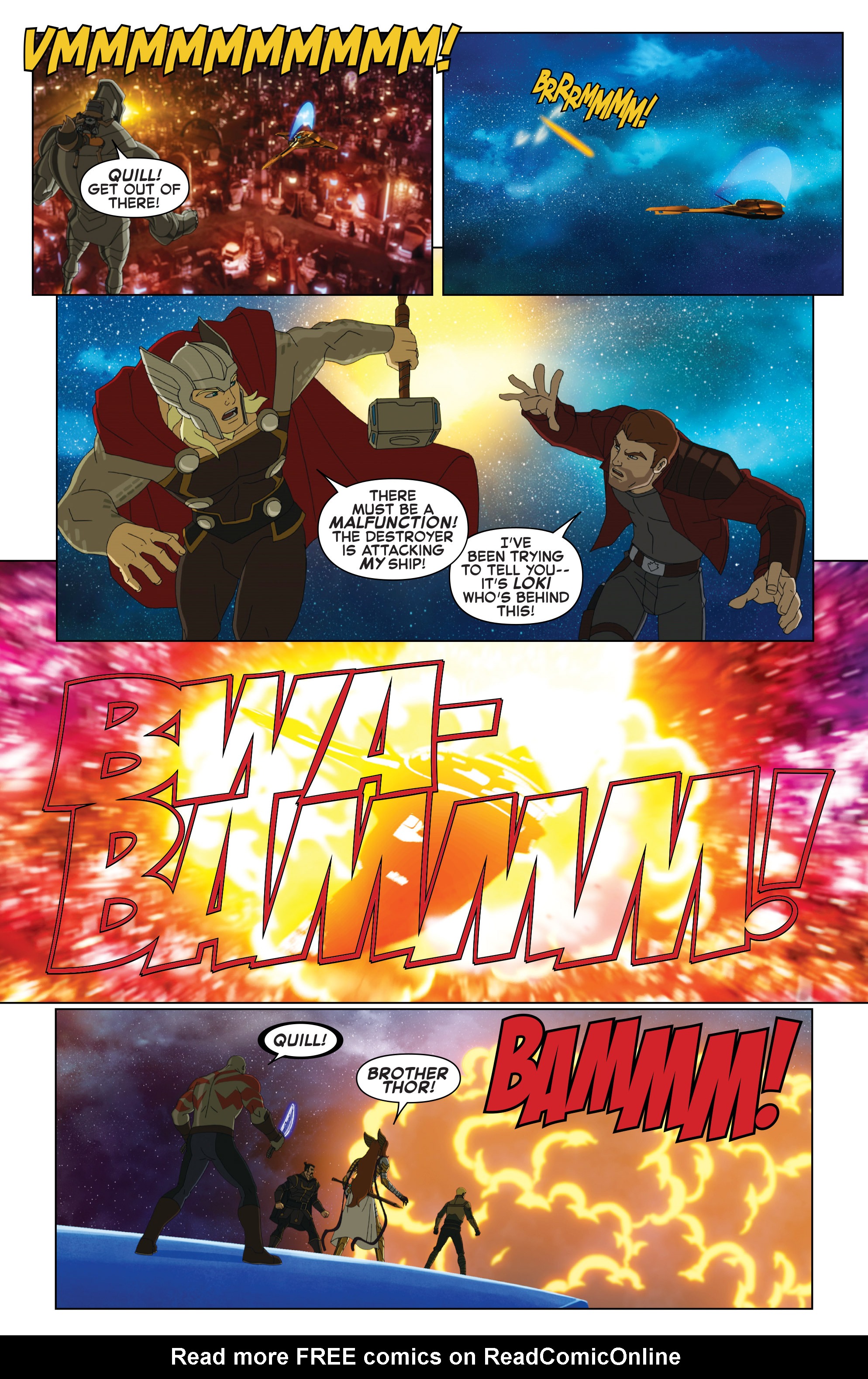 Read online Marvel Universe Guardians of the Galaxy [II] comic -  Issue #19 - 18