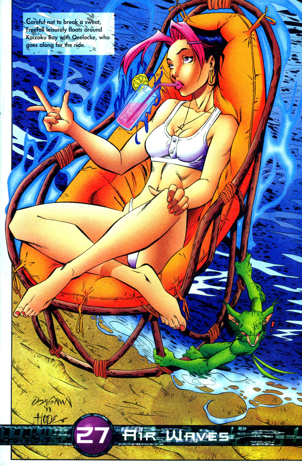 Read online Gamorra Swimsuit Special comic -  Issue # Full - 26