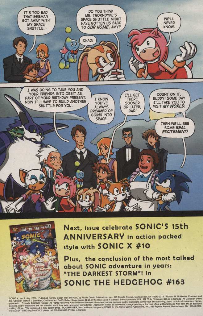 Read online Sonic X comic -  Issue #9 - 34