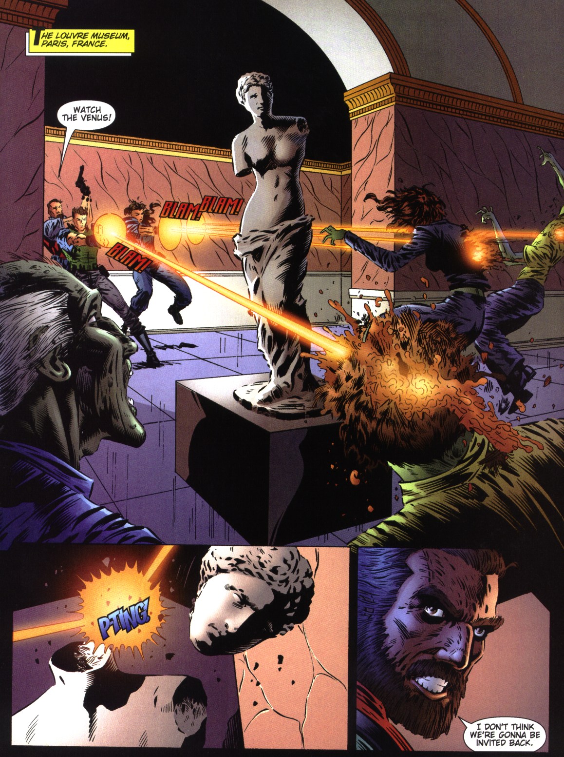 Read online Resident Evil (1998) comic -  Issue #4 - 42