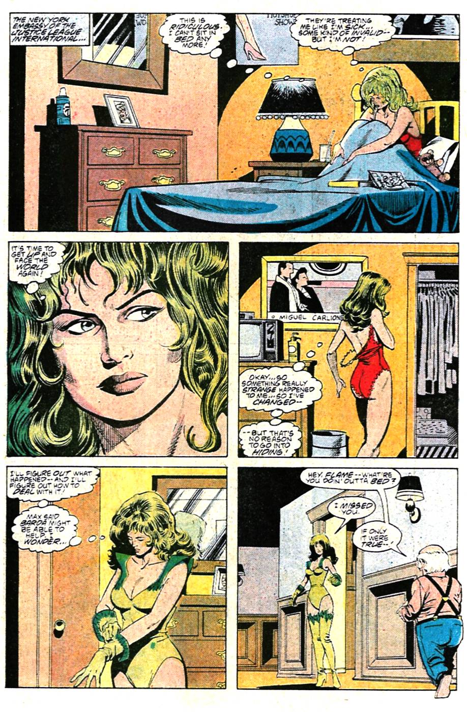 Read online Justice League America comic -  Issue #28 - 2