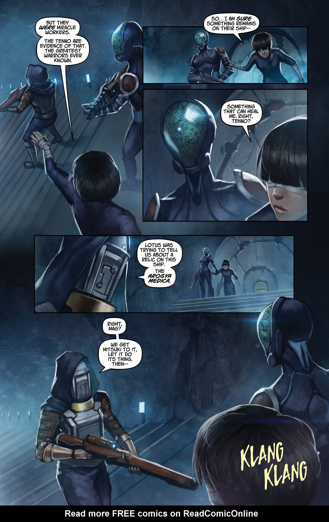 Read online Warframe comic -  Issue #4 - 7