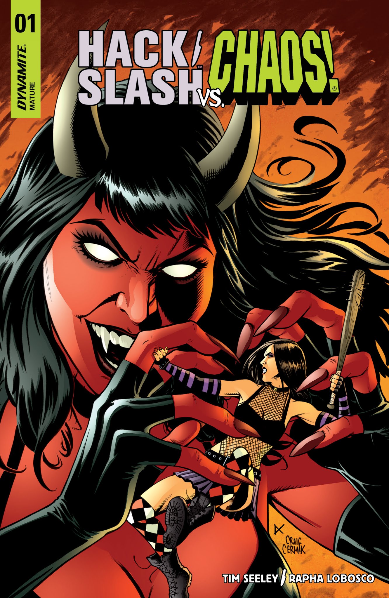 Read online Hack/Slash vs. Chaos comic -  Issue #1 - 2
