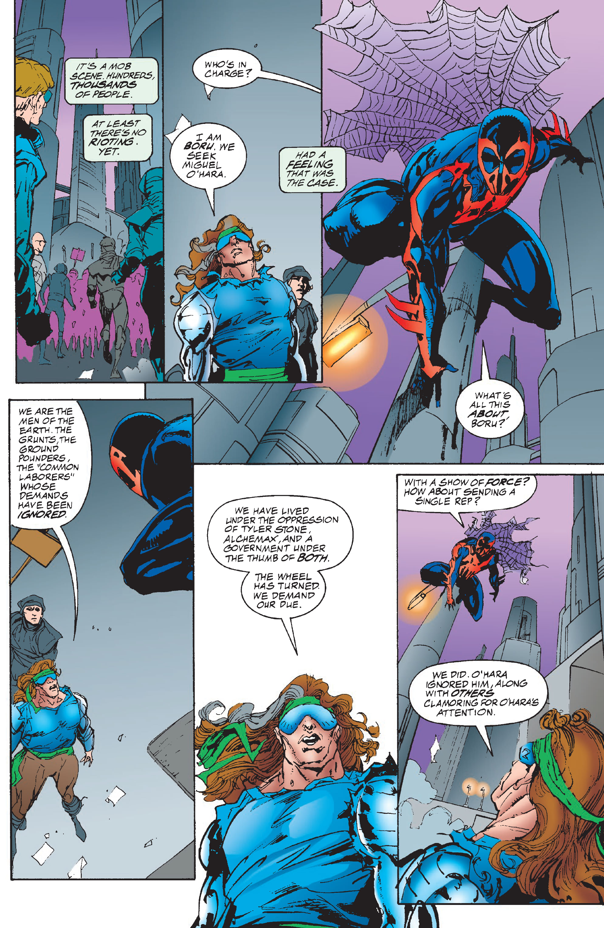 Read online Spider-Man 2099 (1992) comic -  Issue # _Omnibus (Part 12) - 92