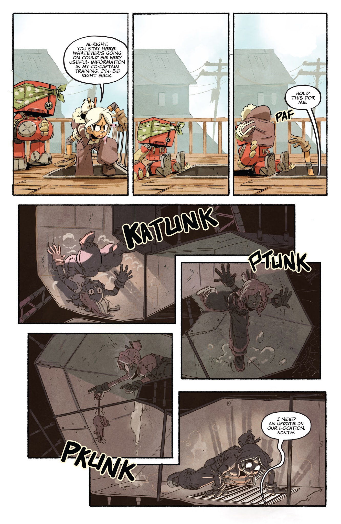Read online Tyson Hesse's Diesel comic -  Issue #1 - 17