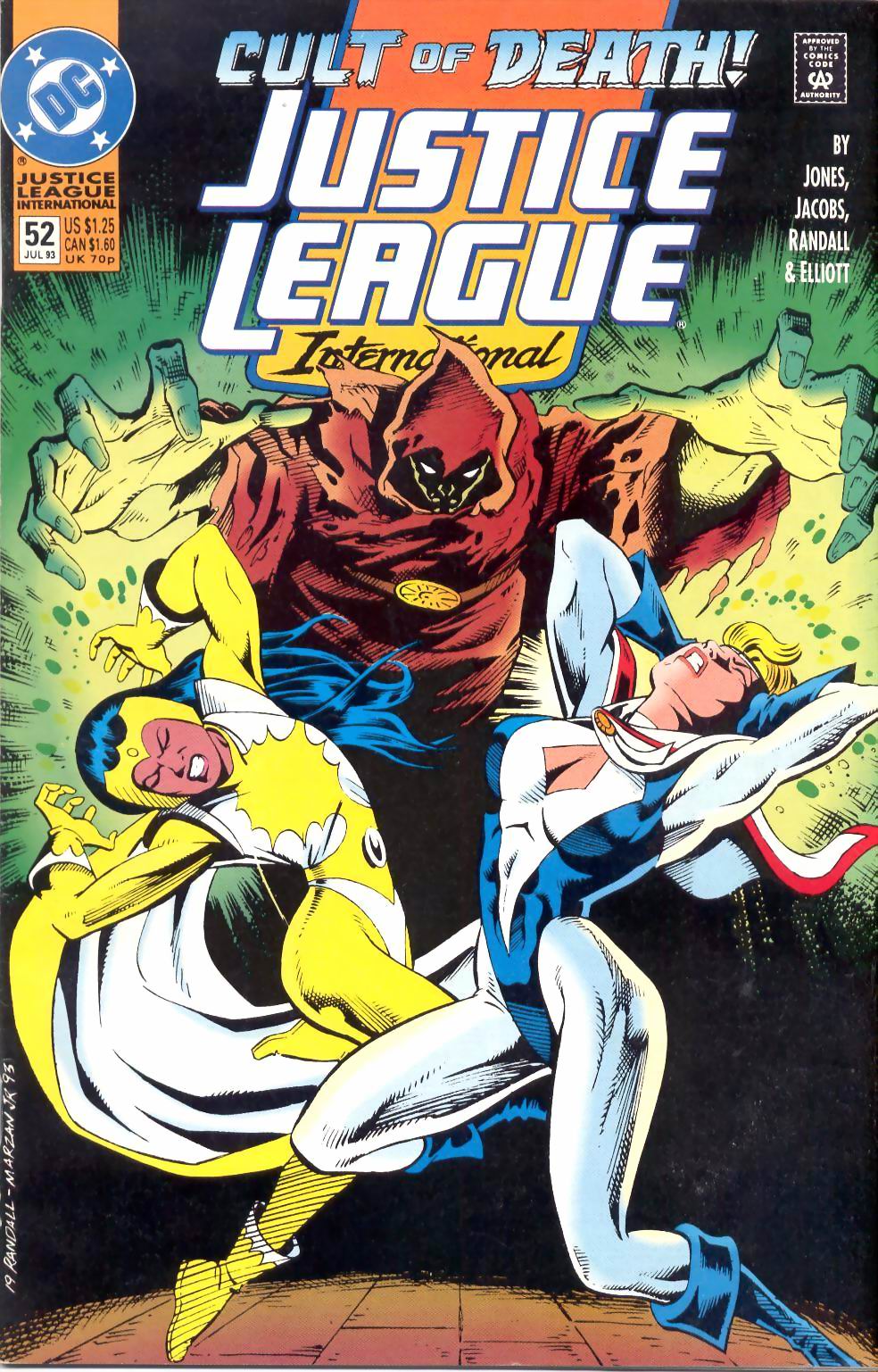 Read online Justice League International (1993) comic -  Issue #52 - 1