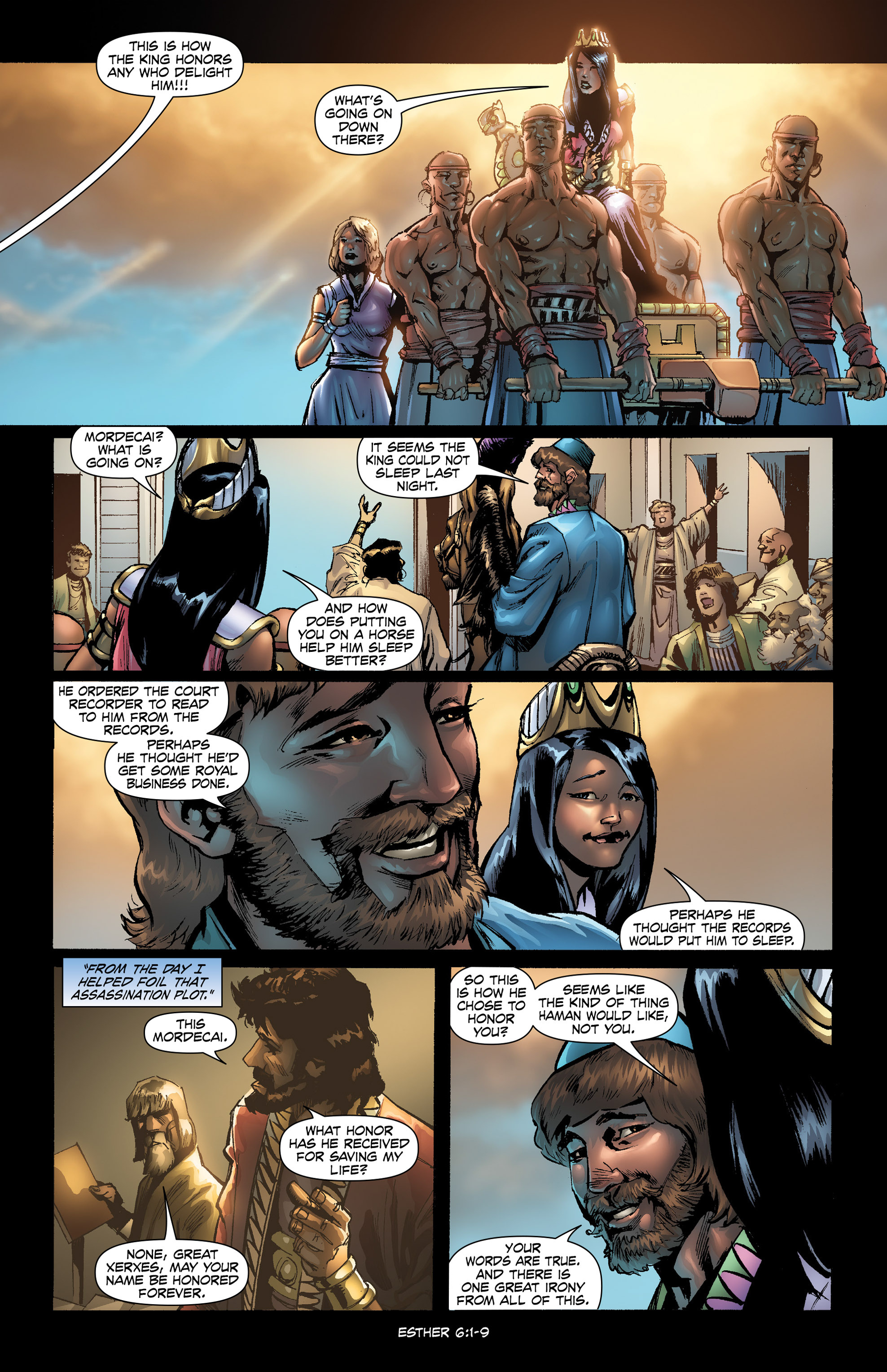 Read online The Kingstone Bible comic -  Issue #7 - 208