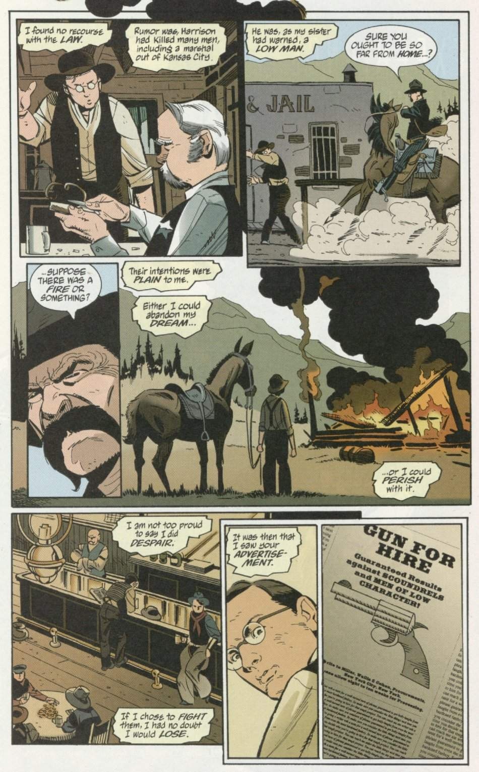 Read online Weird Western Tales (2001) comic -  Issue #1 - 22