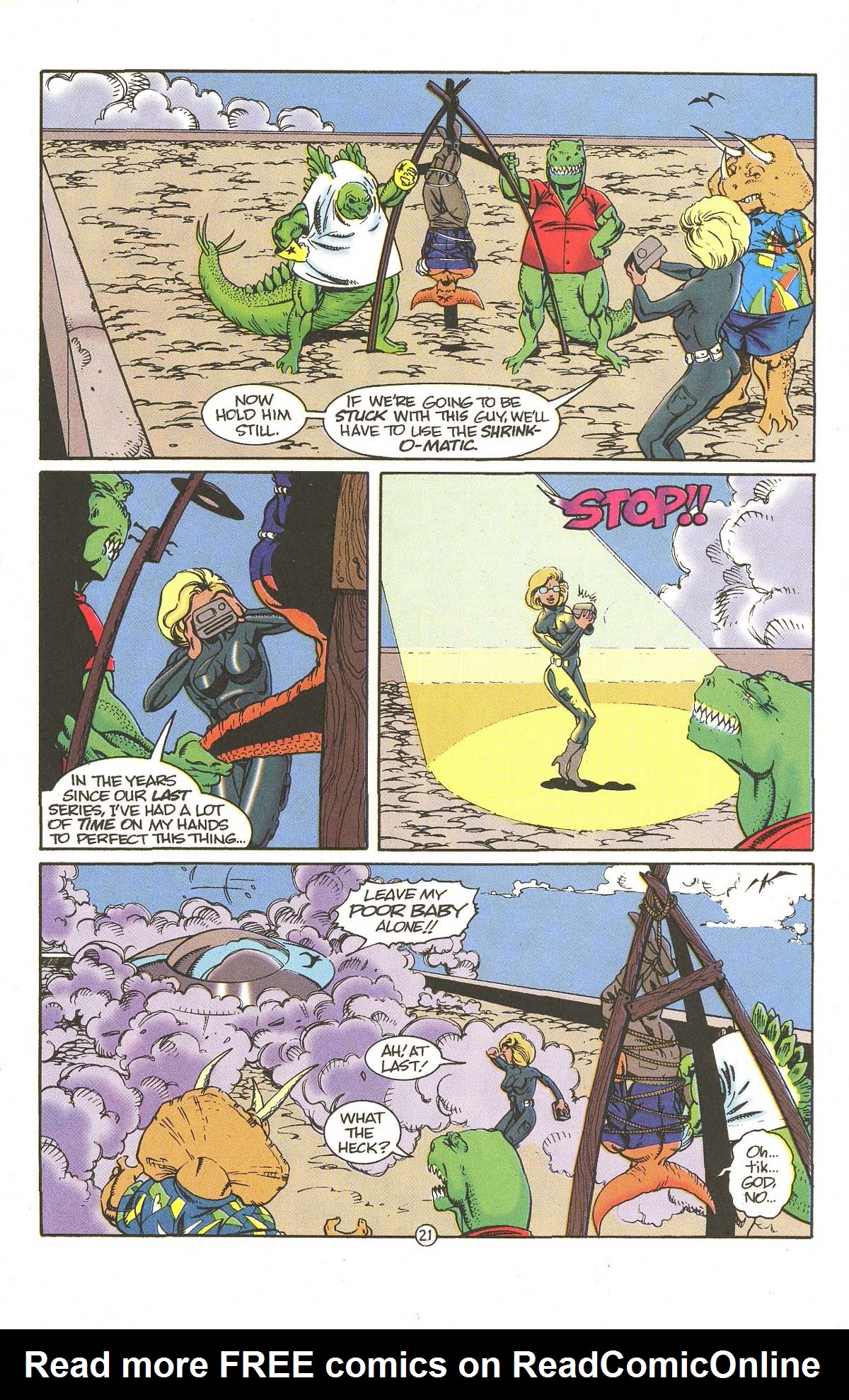 Read online Dinosaurs For Hire comic -  Issue #5 - 26