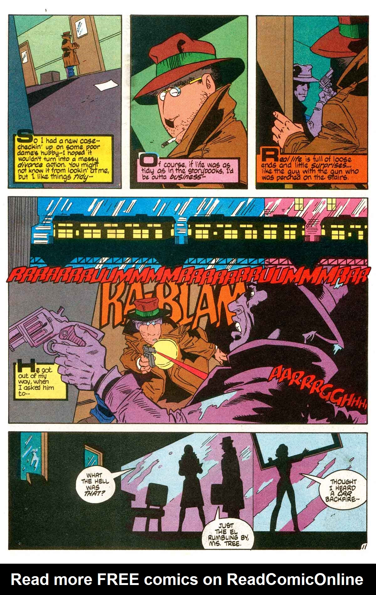 Read online The P.I.'s: Michael Mauser and Ms. Tree comic -  Issue #1 - 14
