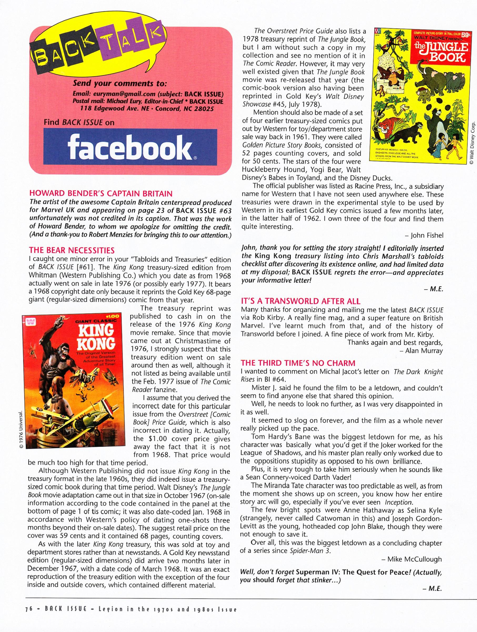 Read online Back Issue comic -  Issue #68 - 78