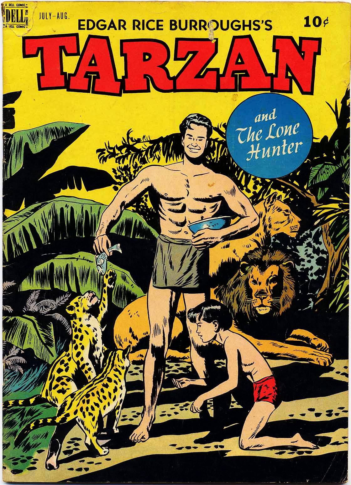 Read online Tarzan (1948) comic -  Issue #4 - 1