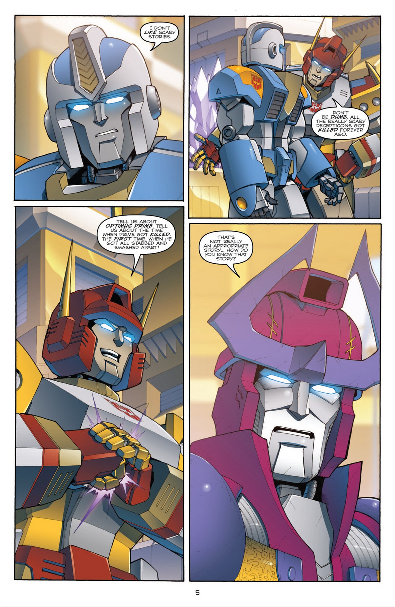 Read online The Transformers (2009) comic -  Issue #31 - 9