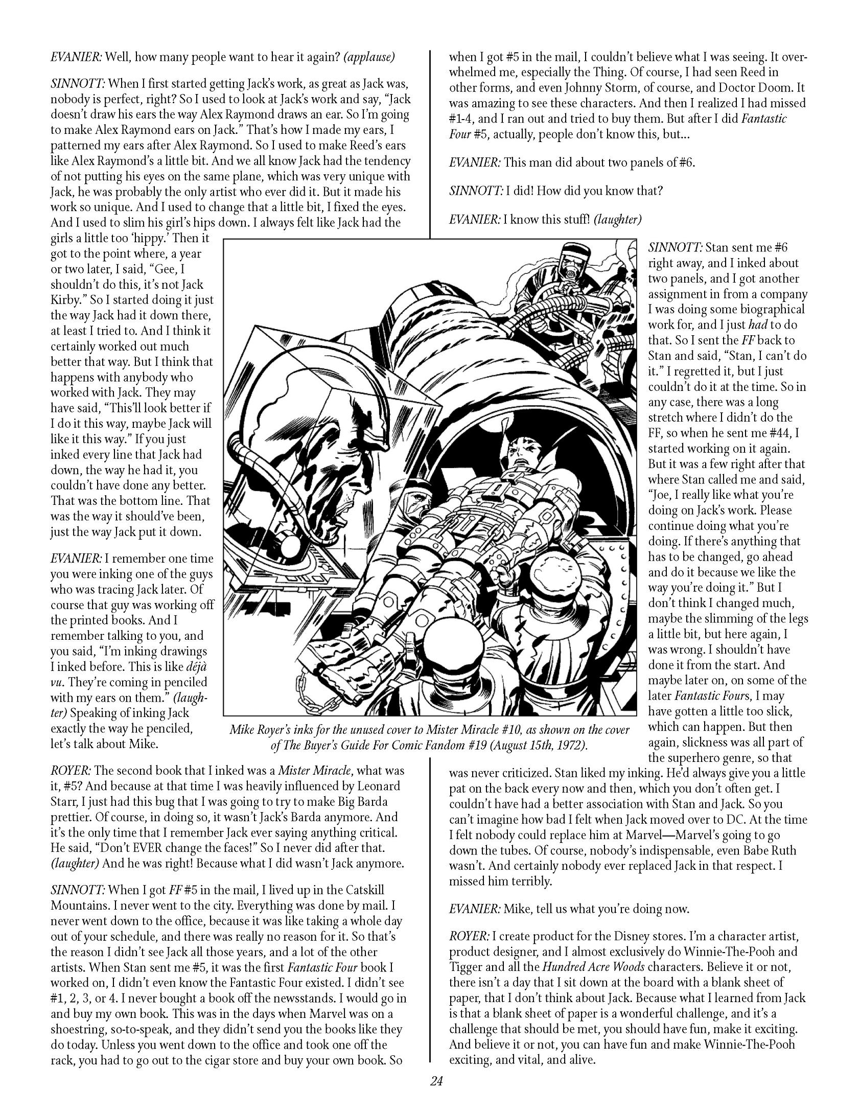 Read online The Jack Kirby Collector comic -  Issue #8 - 23