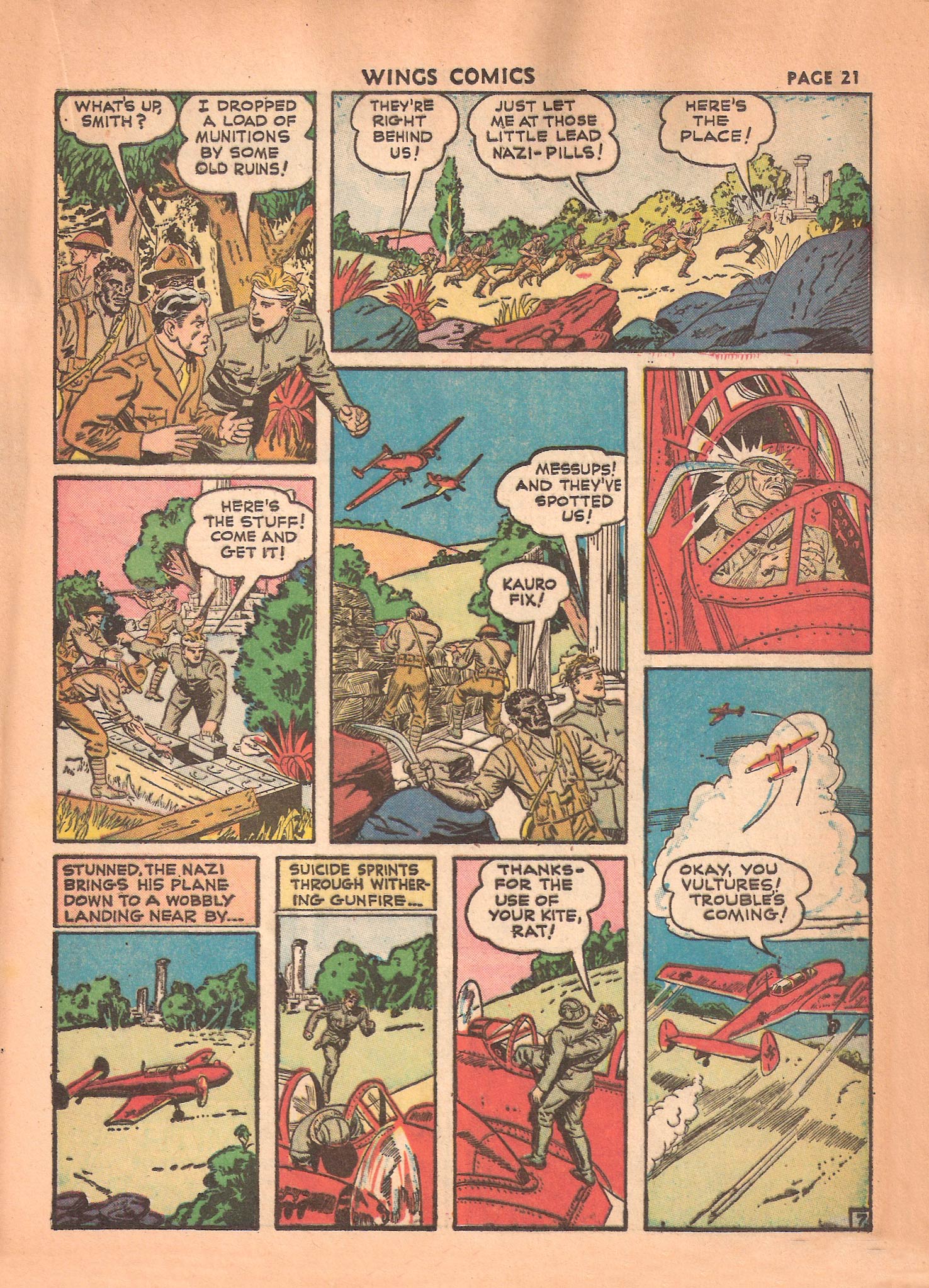 Read online Wings Comics comic -  Issue #17 - 23