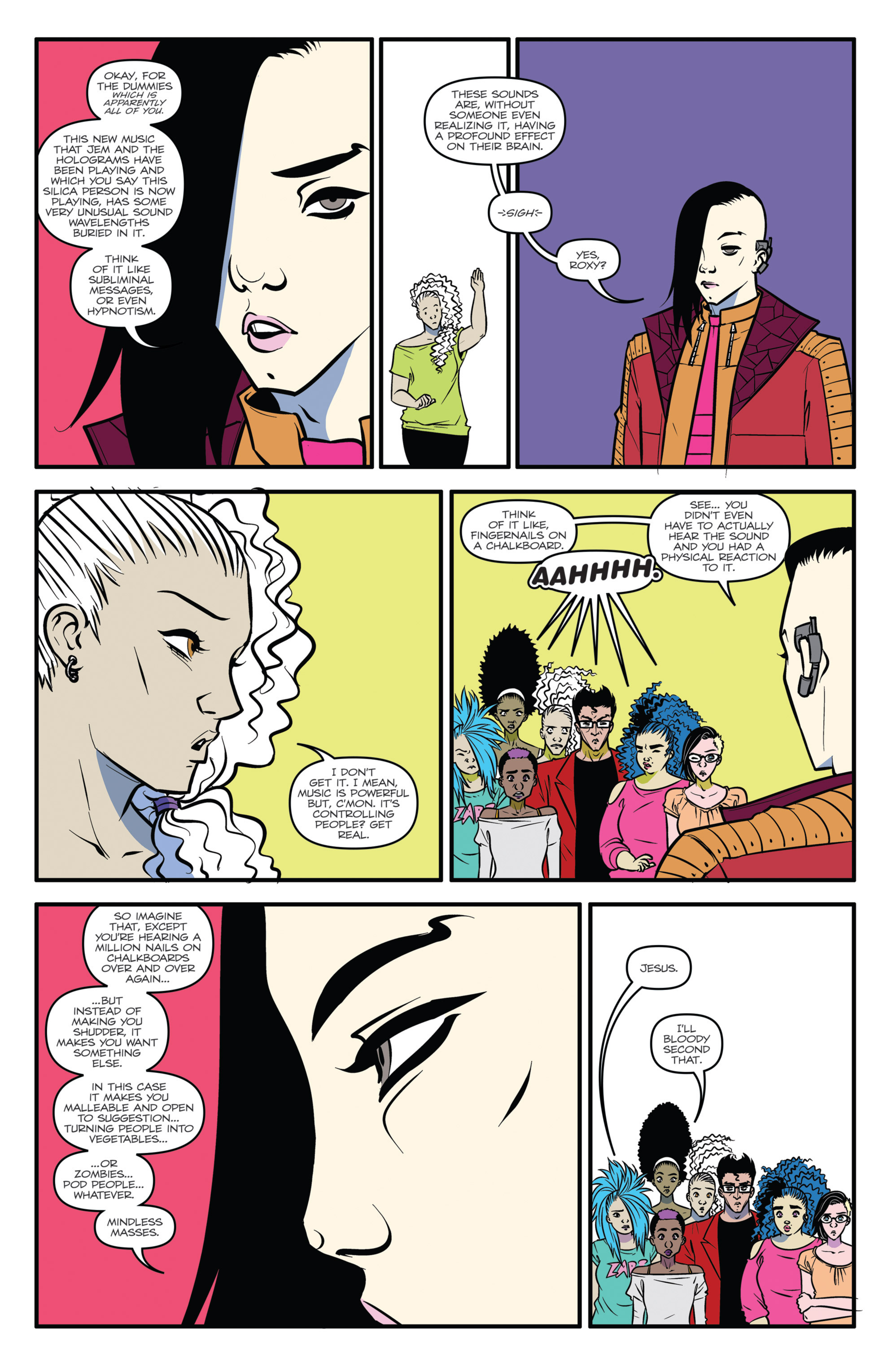 Read online Jem and The Holograms comic -  Issue #15 - 21