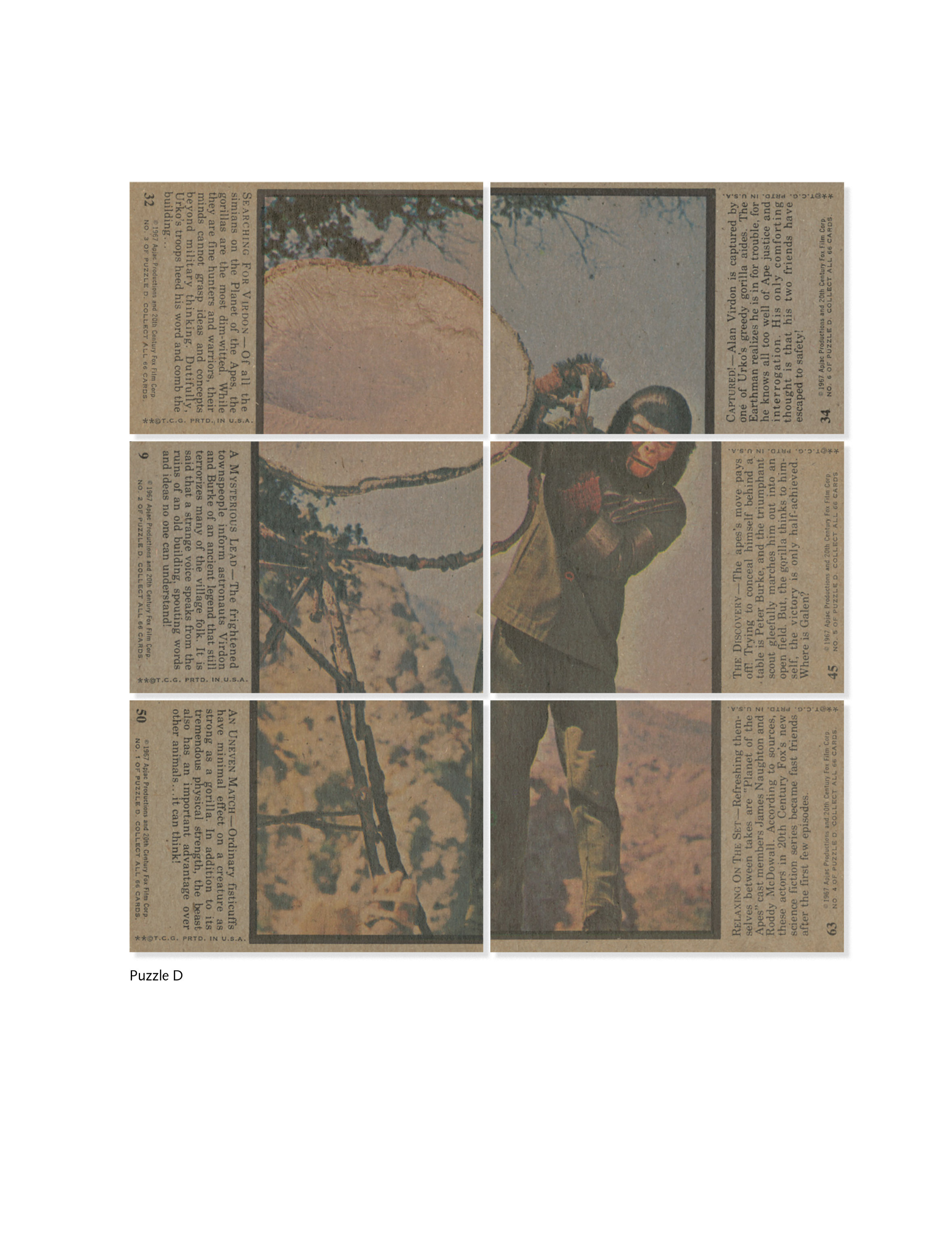 Read online Planet of the Apes: The Original Topps Trading Card Series comic -  Issue # TPB (Part 3) - 50