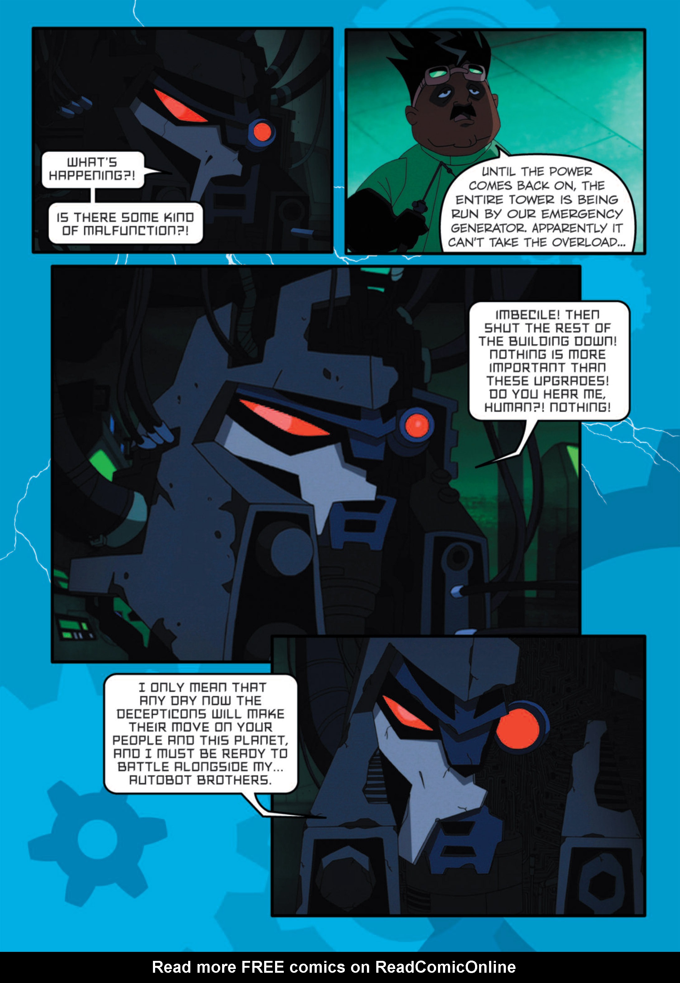 Read online Transformers Animated comic -  Issue #7 - 16