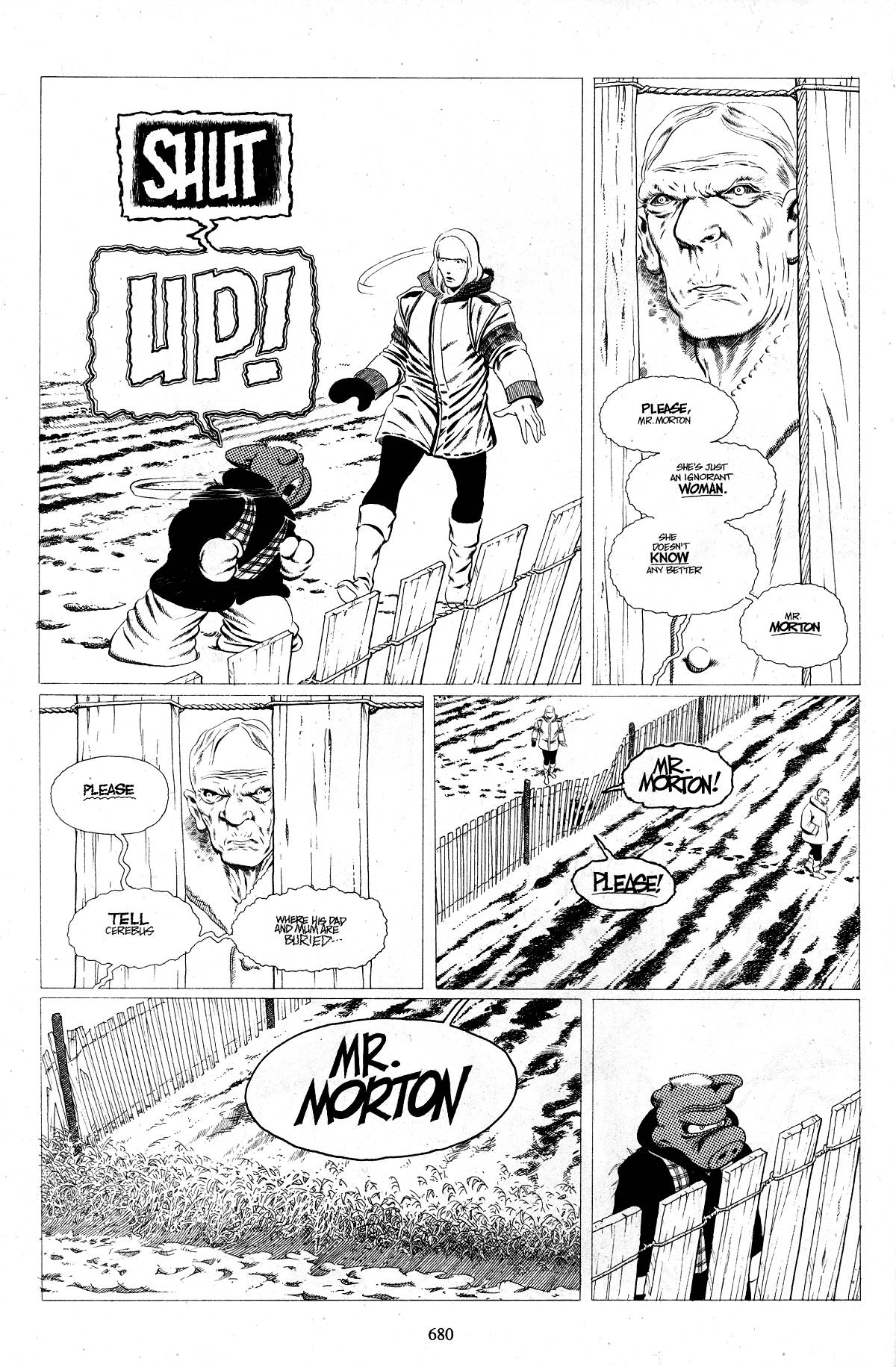 Read online Cerebus comic -  Issue #265 - 17