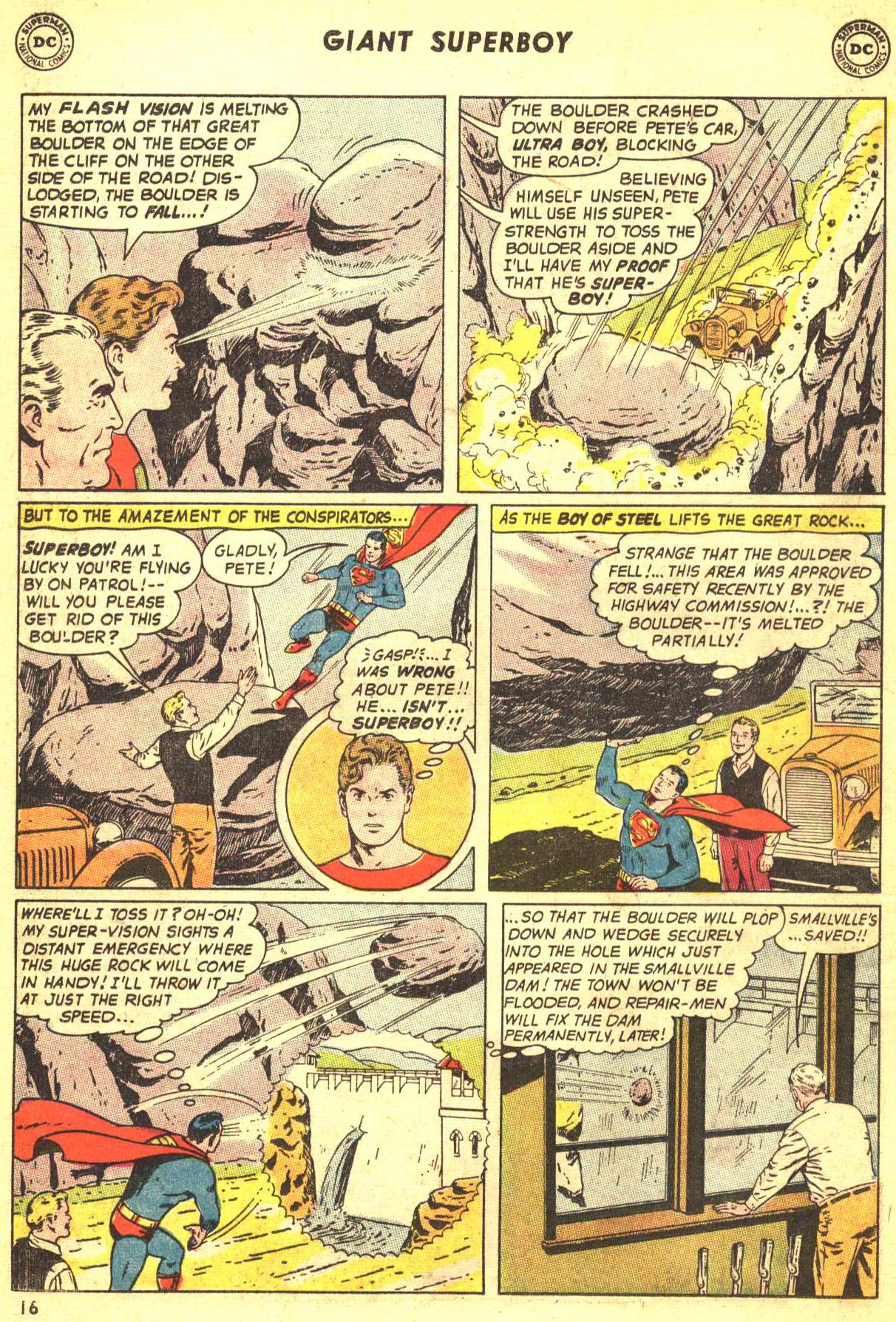 Read online Superboy (1949) comic -  Issue #147 - 16