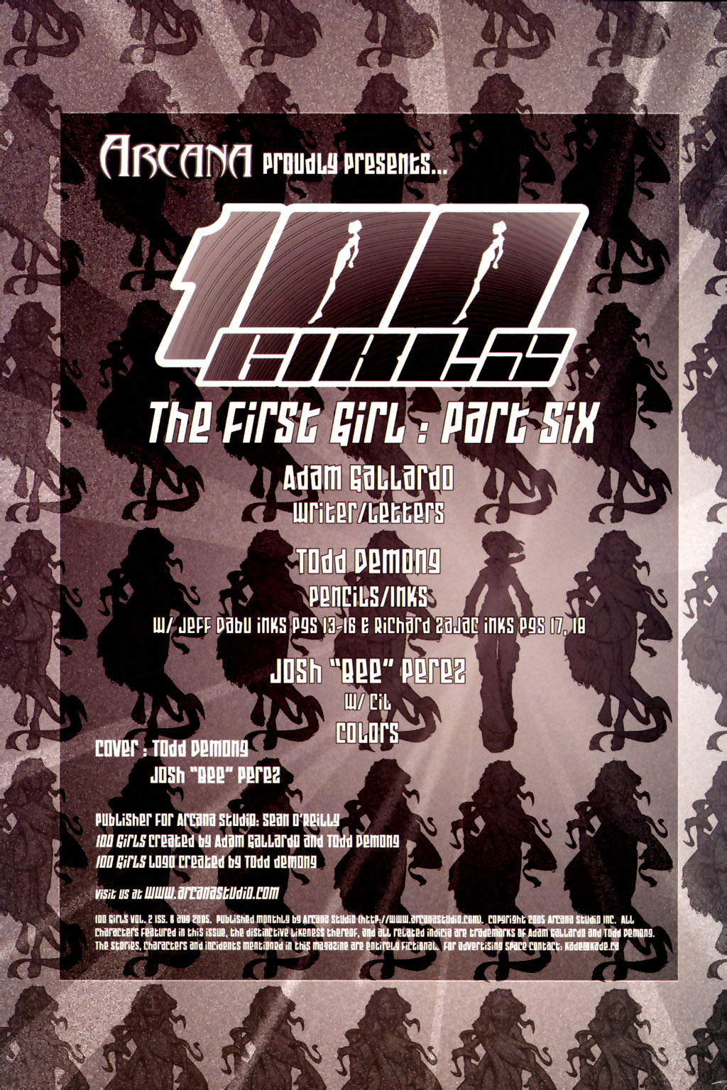Read online 100 Girls comic -  Issue #6 - 2