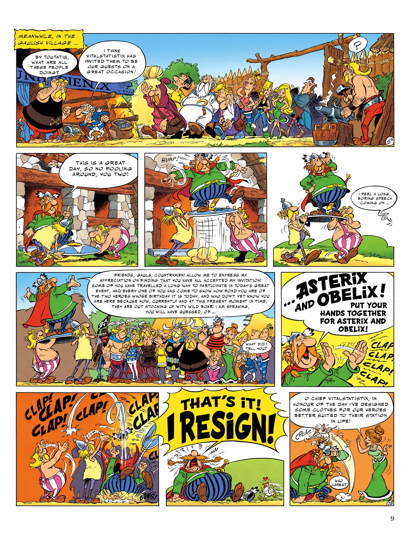 Read online Asterix comic -  Issue #34 - 10