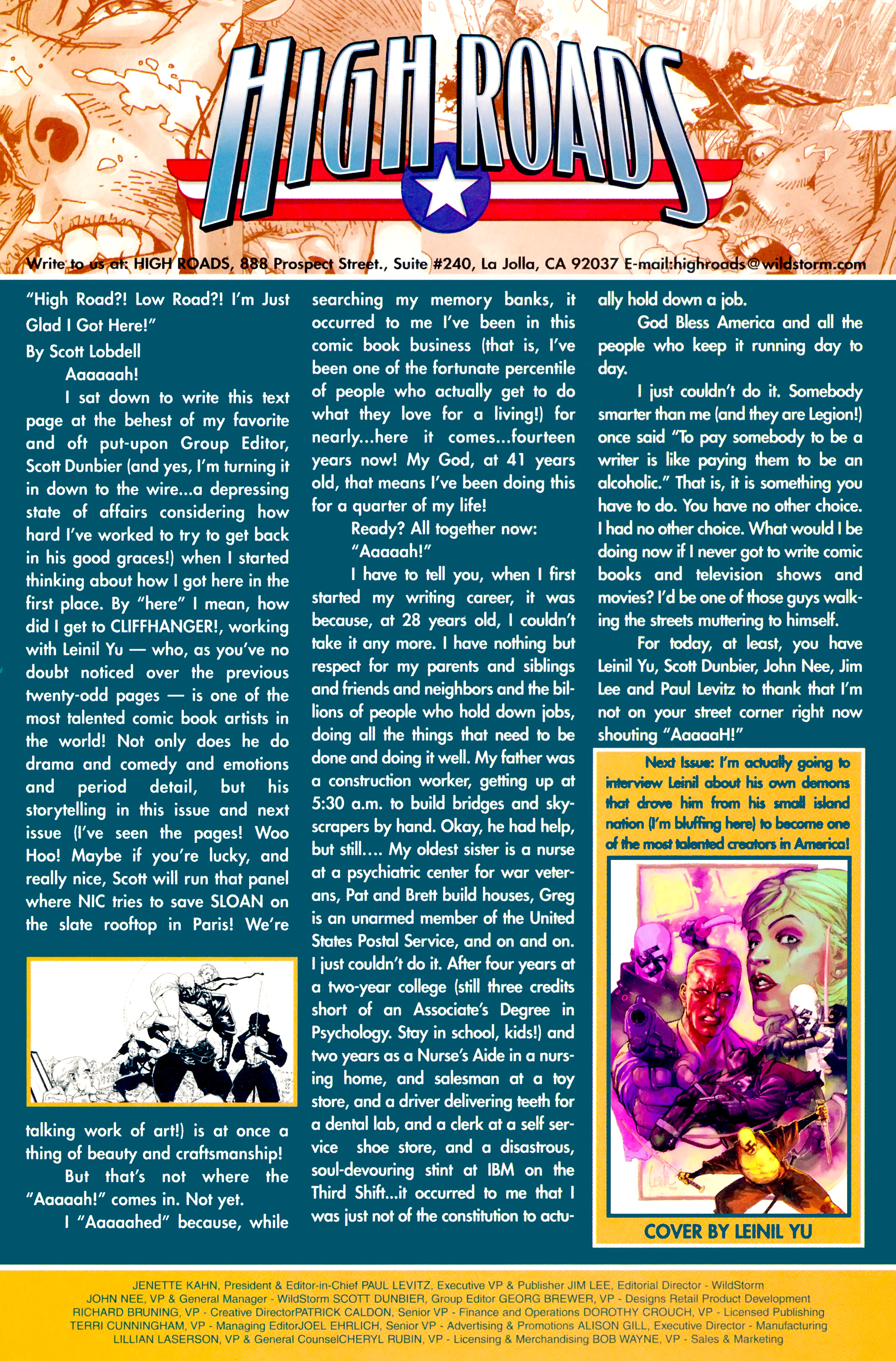 Read online High Roads comic -  Issue #1 - 23