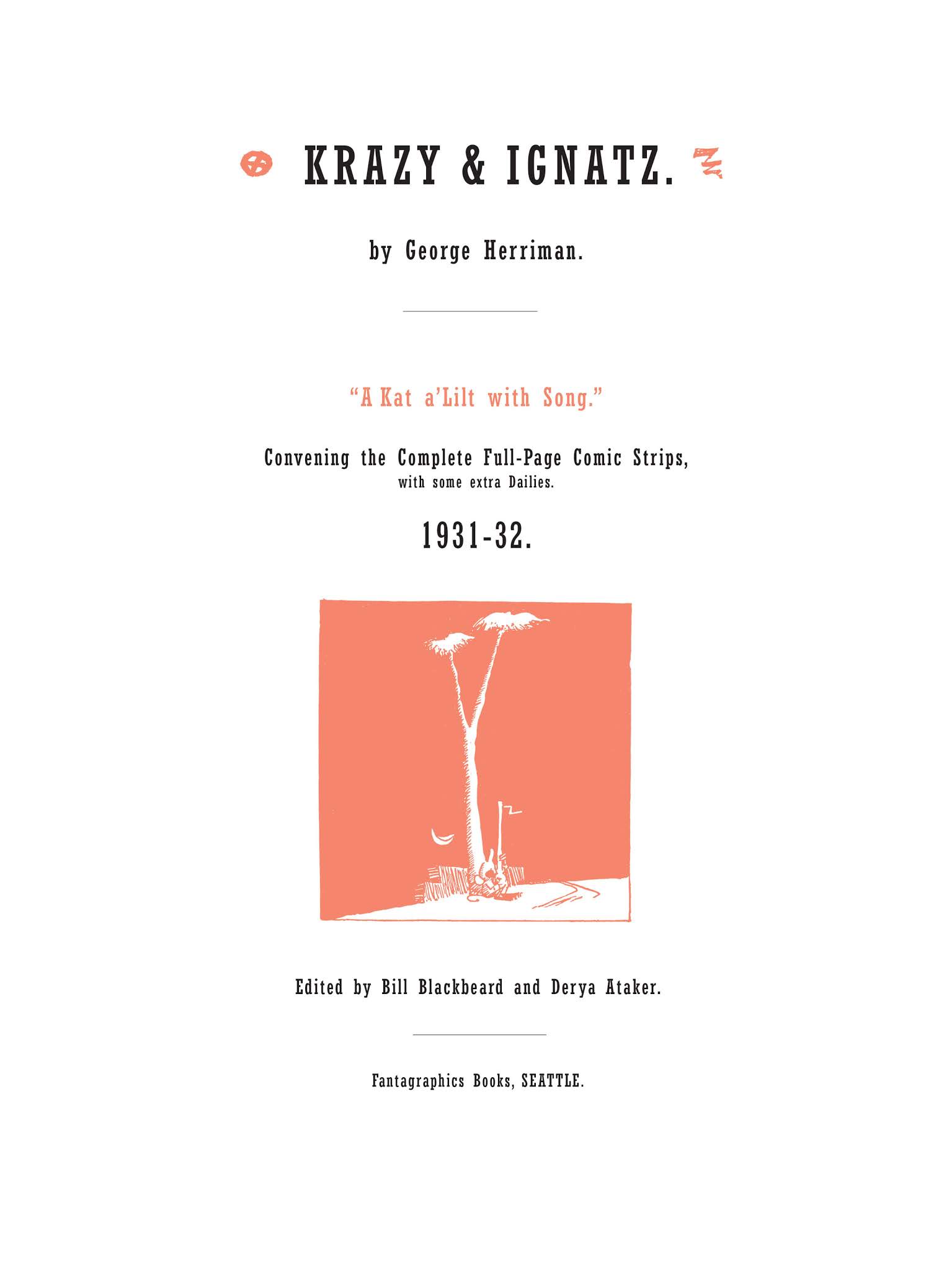 Read online Krazy & Ignatz comic -  Issue # TPB 7 - 4