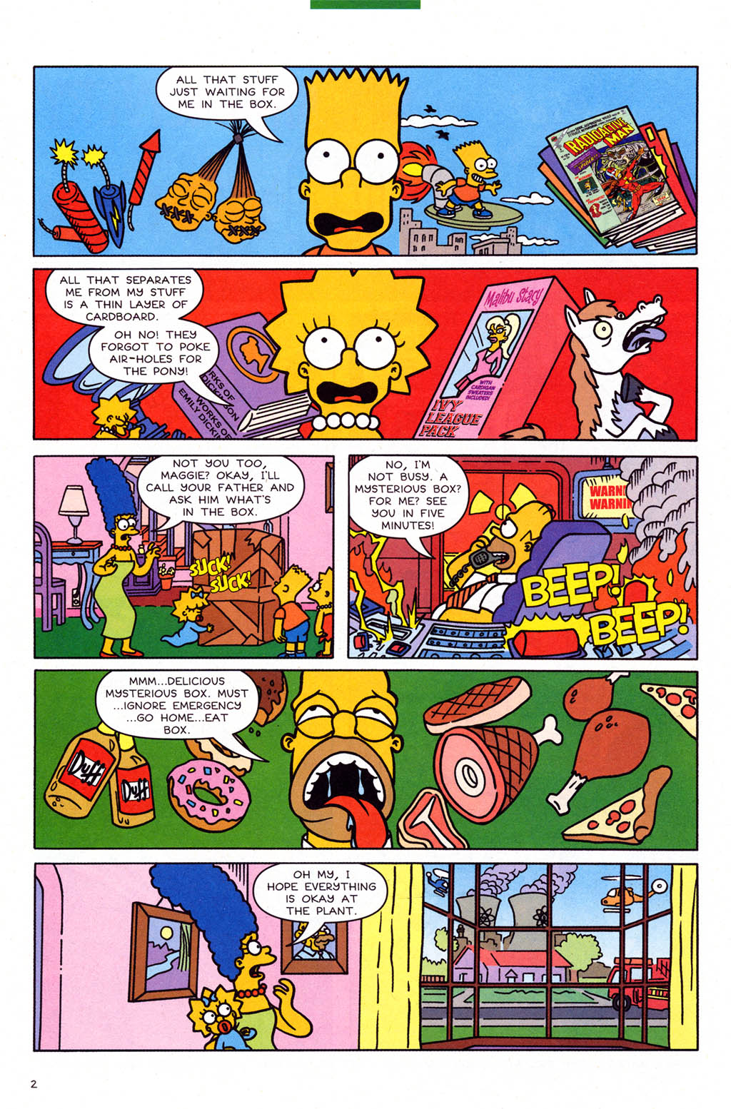 Read online Bart Simpson comic -  Issue #23 - 18