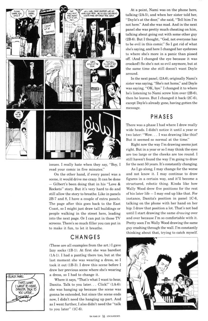 Read online Ten Years of Love and Rockets comic -  Issue # Full - 16
