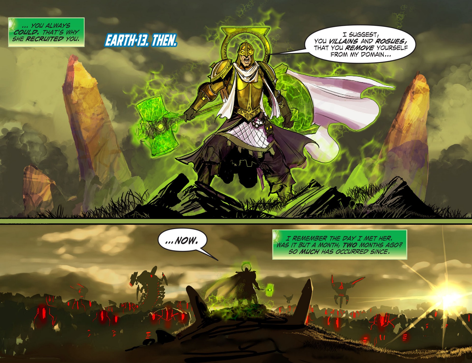 Read online Infinite Crisis: Fight for the Multiverse [I] comic -  Issue #6 - 11