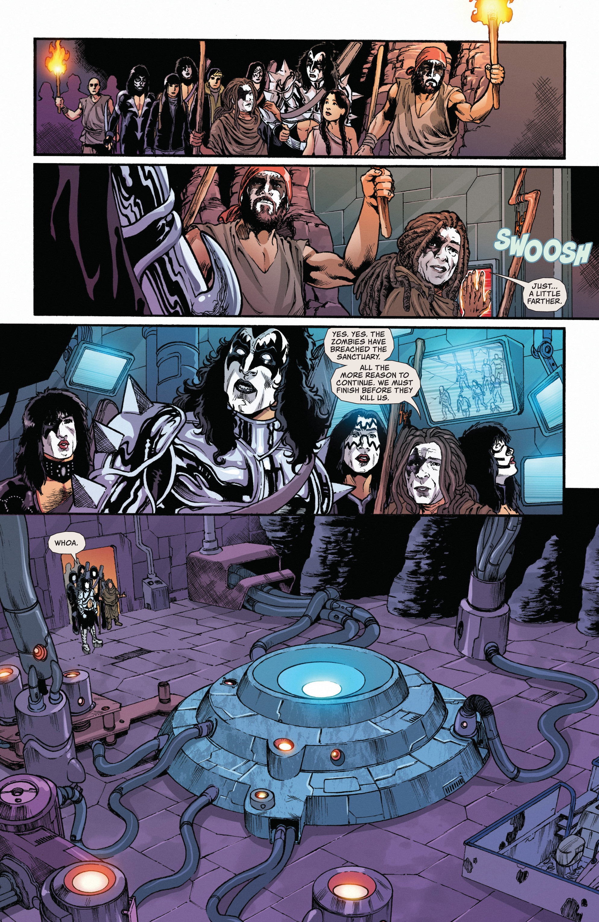 Read online Kiss: Zombies comic -  Issue #4 - 19